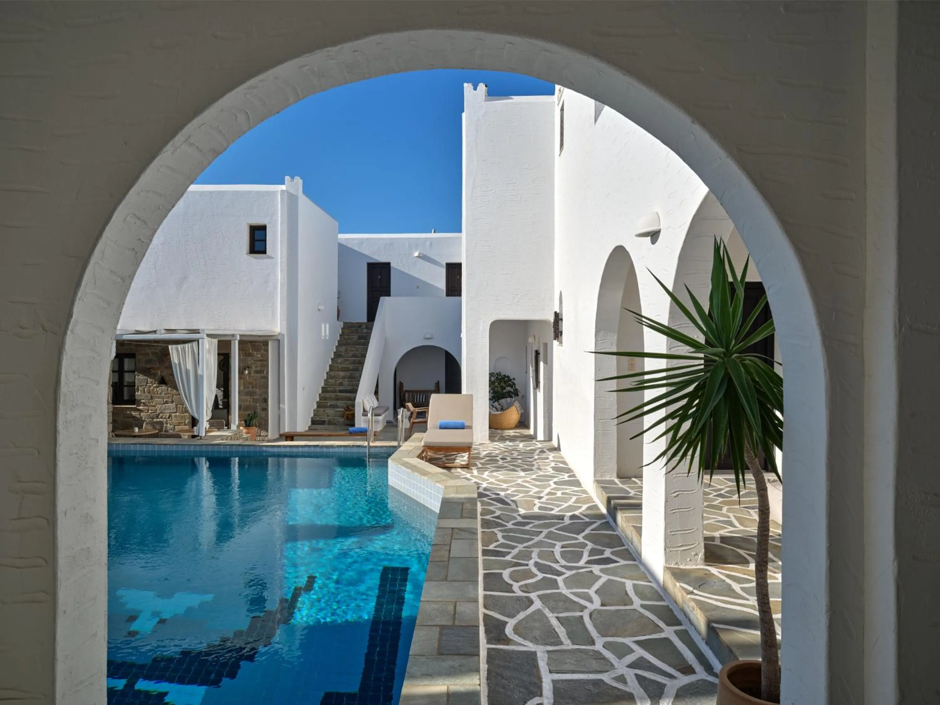 Swimming pool in Aella Residence