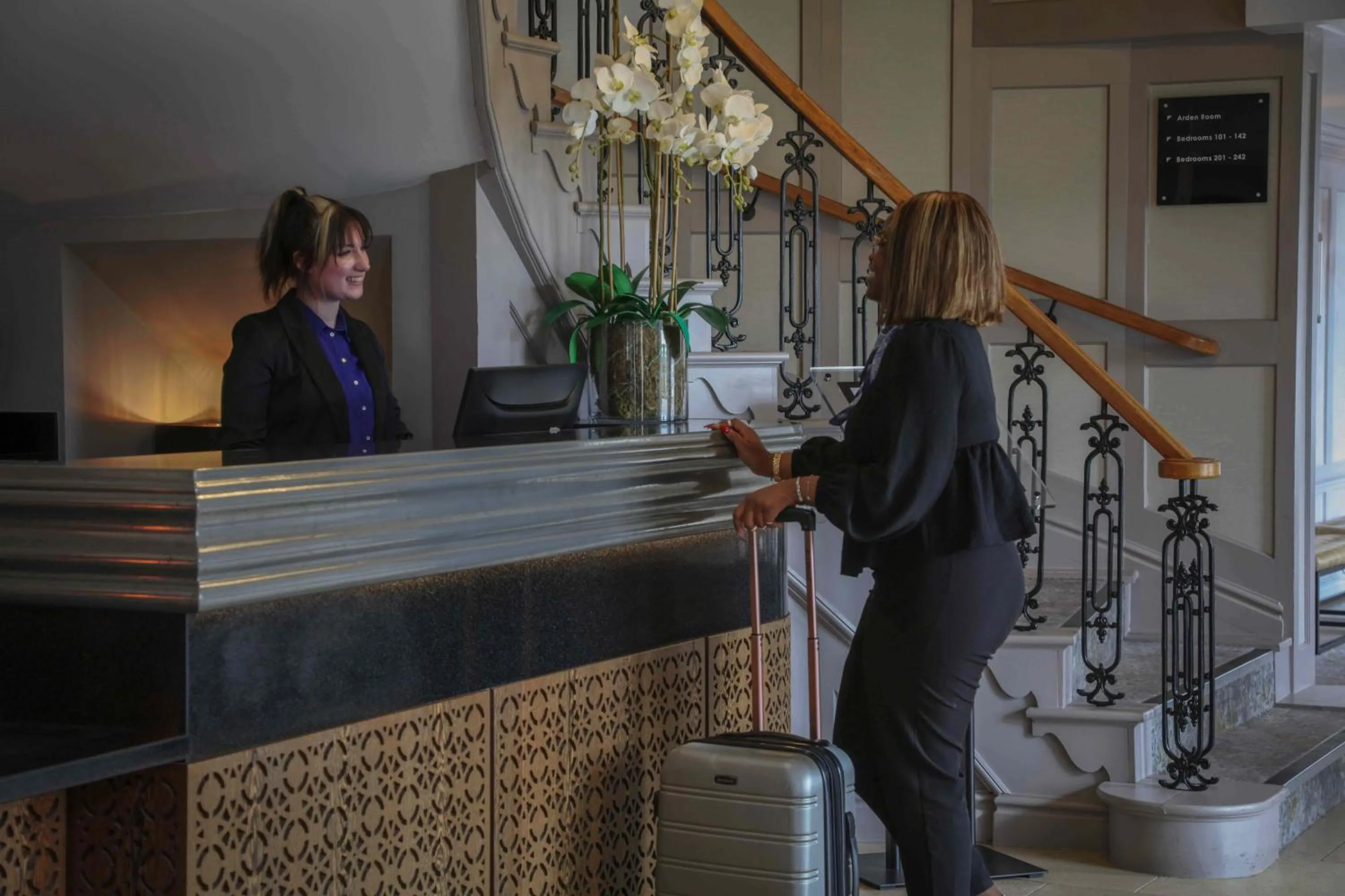 Lobby or reception in Manor Hotel Solihull, BW Signature Collection