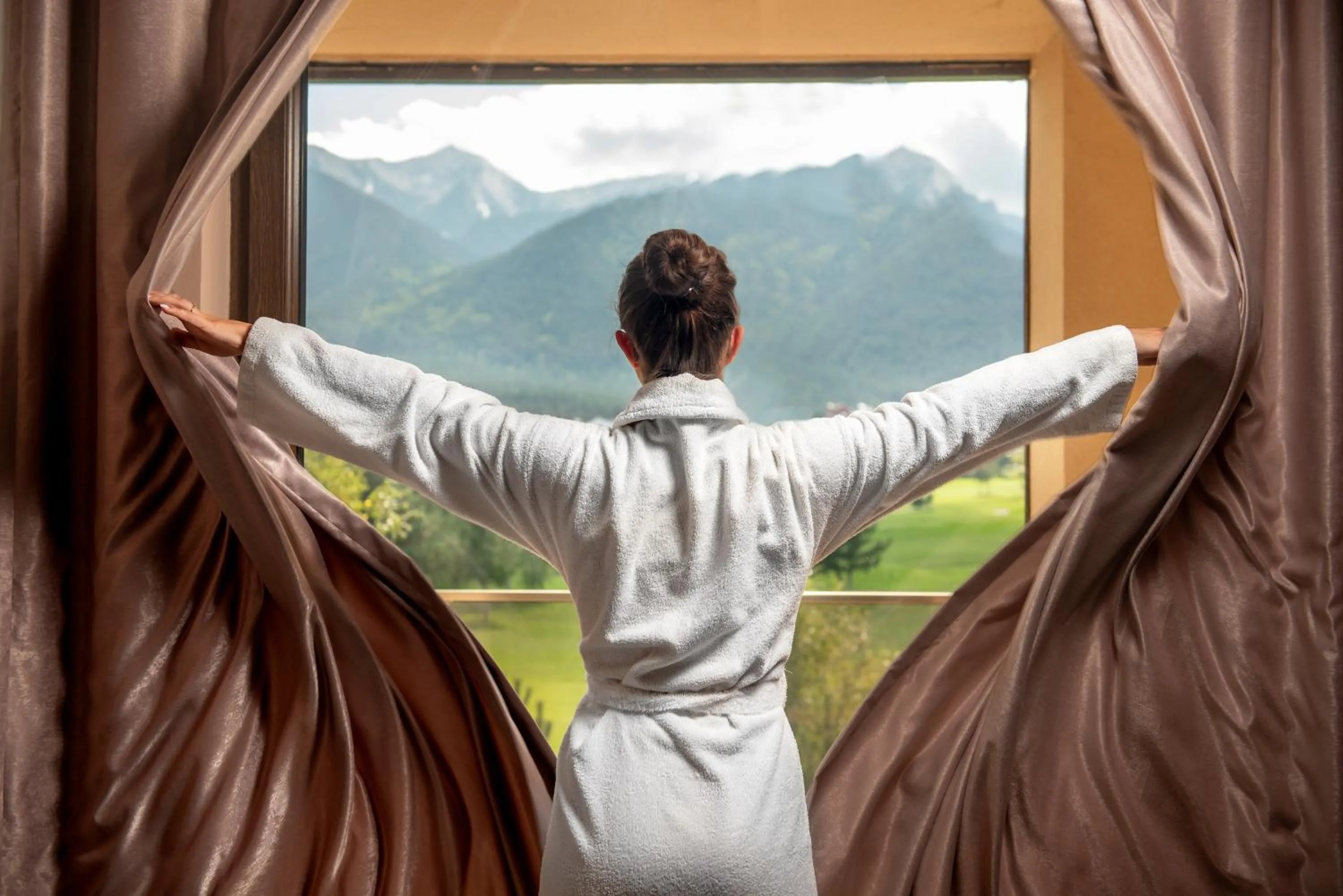 Mountain view in Terra Hotel