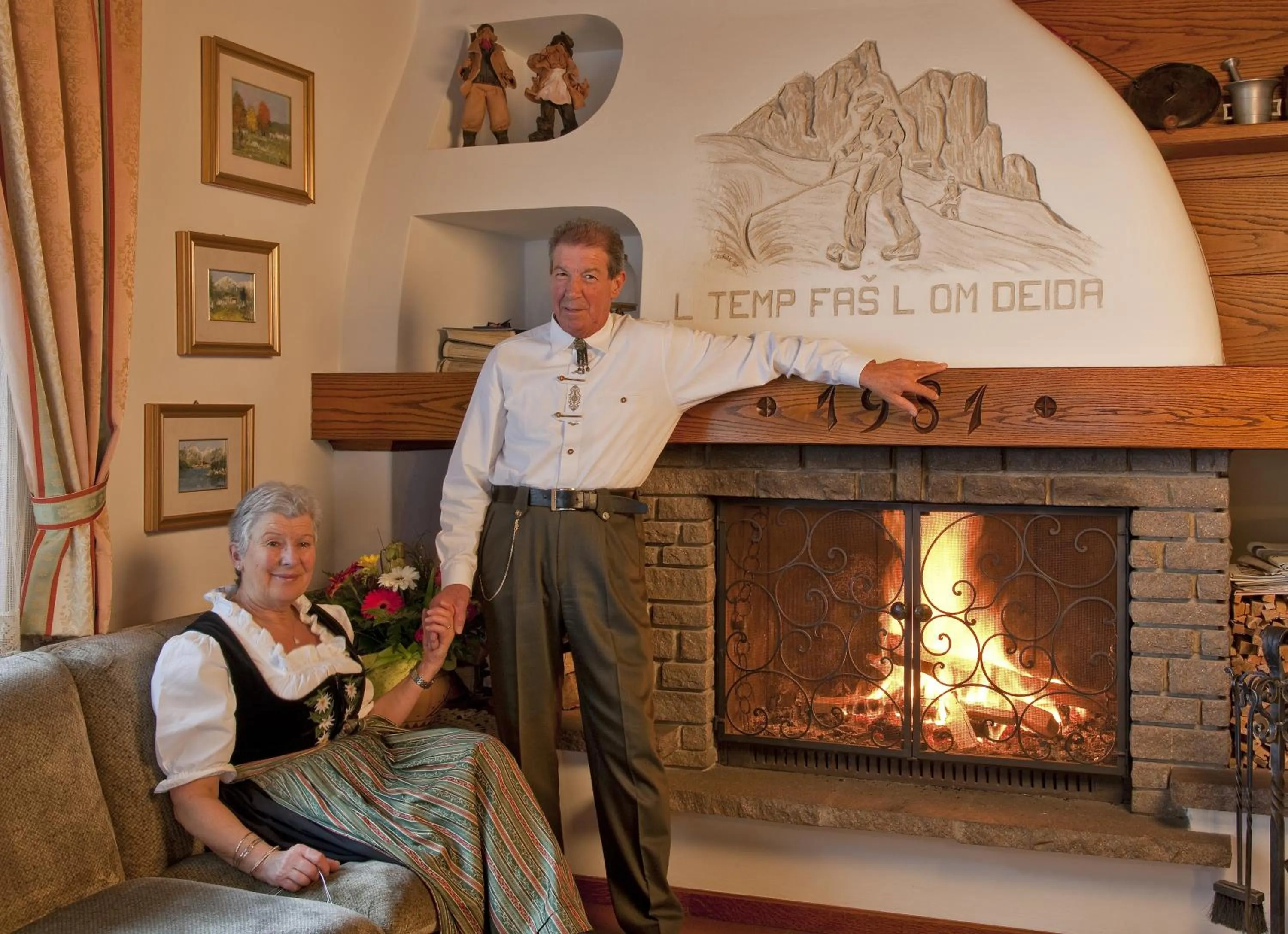 Guests in Hotel Des Alpes