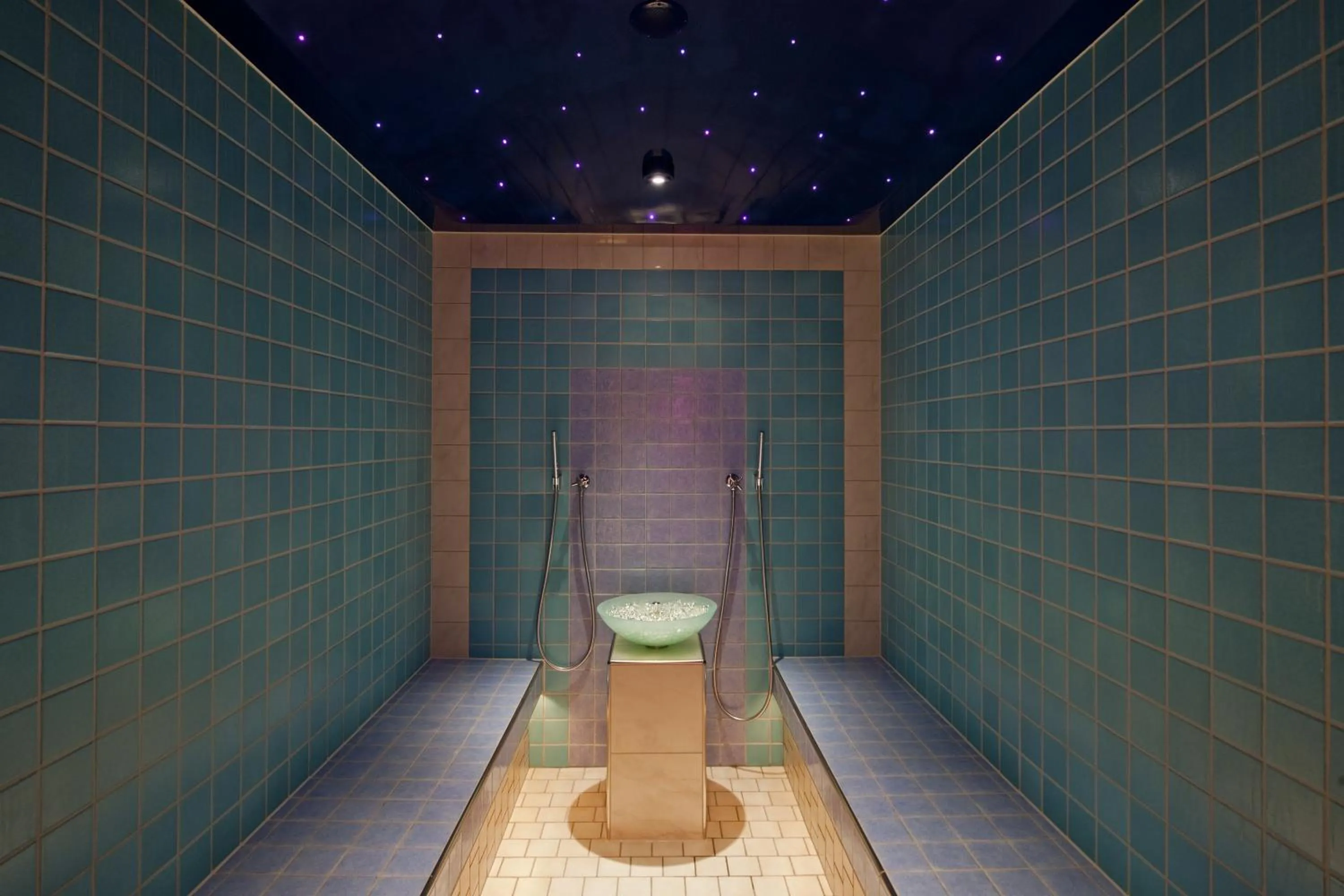 Steam room in Hotel Des Alpes