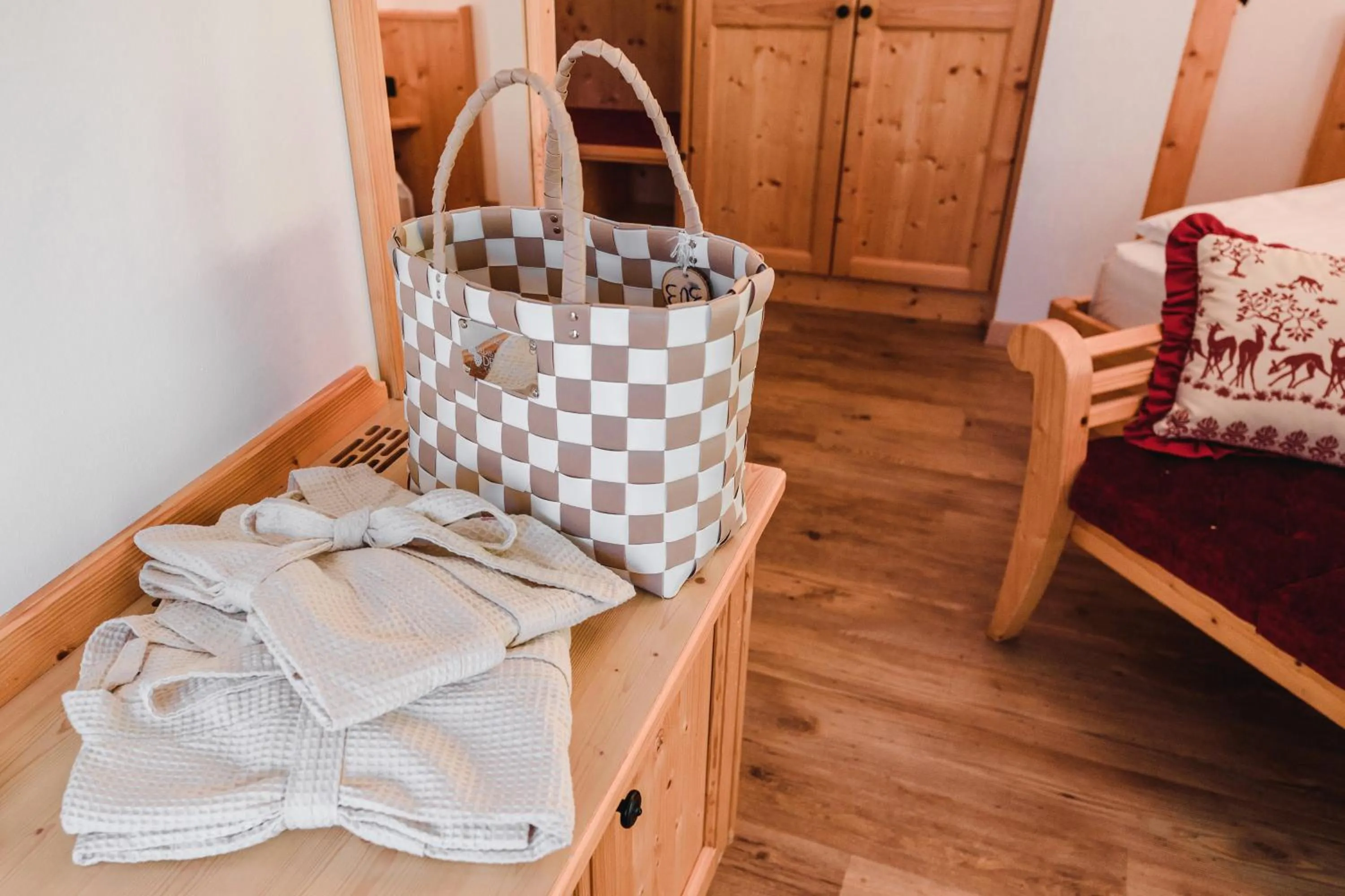 Bed in Hotel Des Alpes