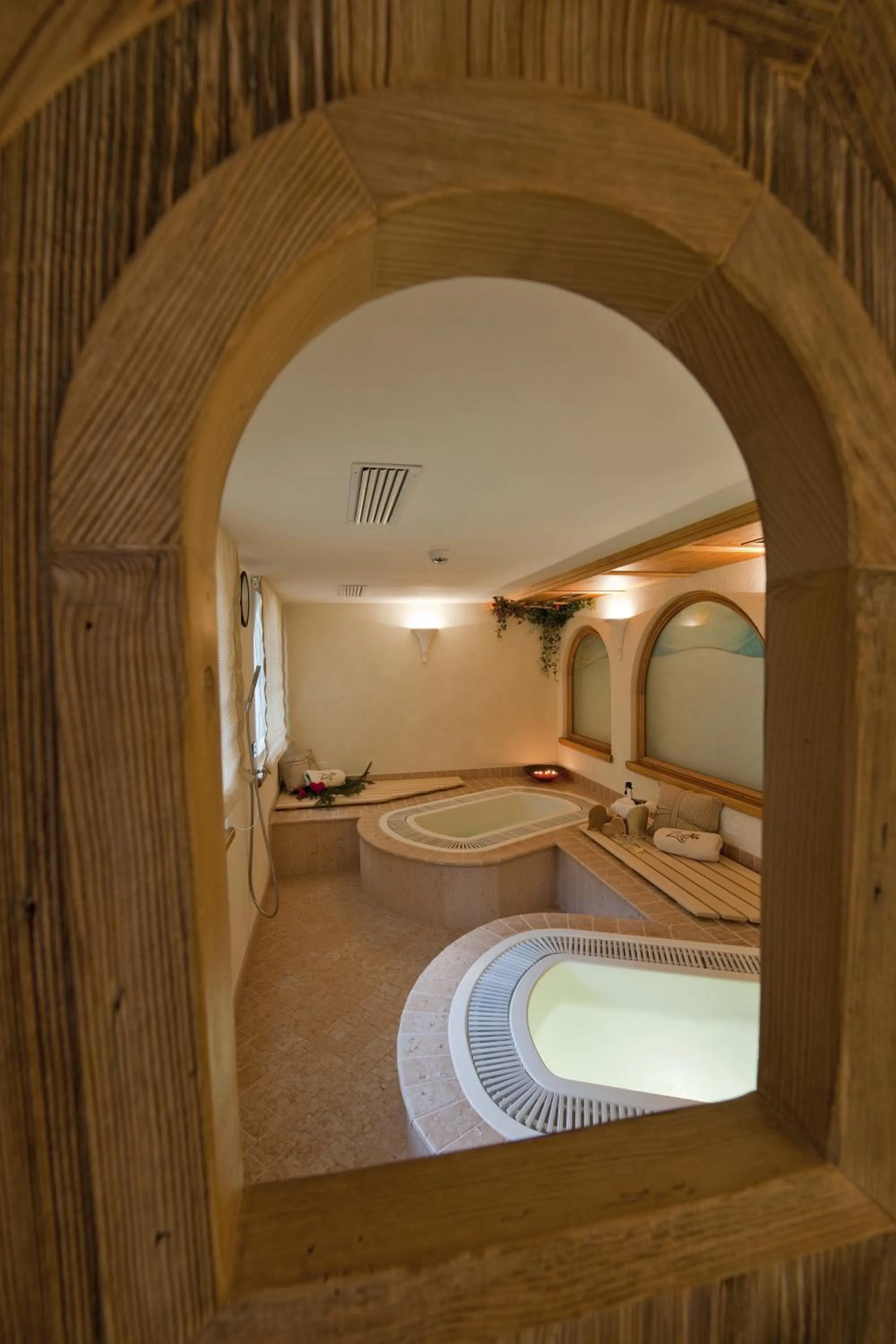 Spa and wellness centre/facilities in Hotel Des Alpes