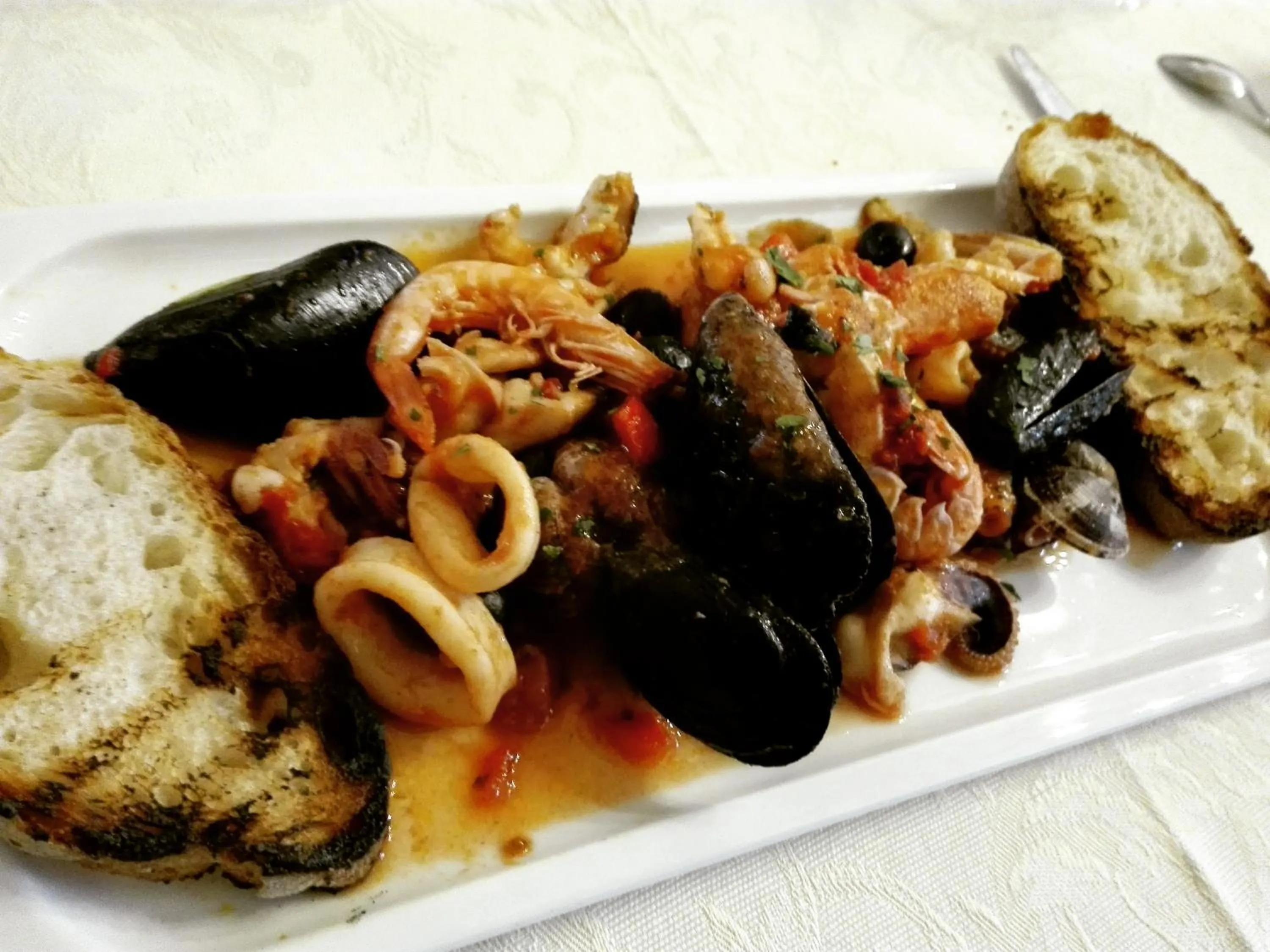 Food close-up in Locanda San Giorgio