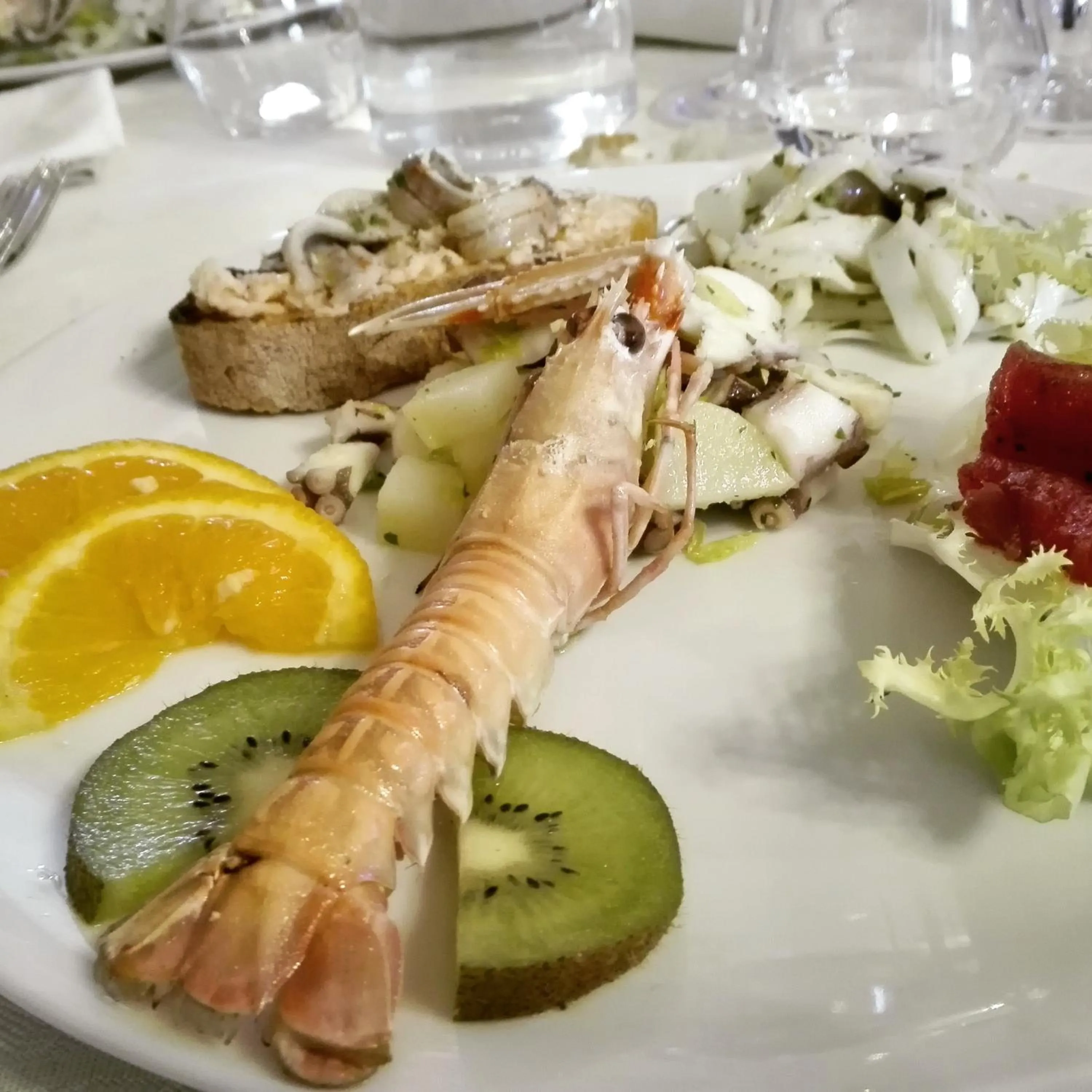 Food close-up in Locanda San Giorgio