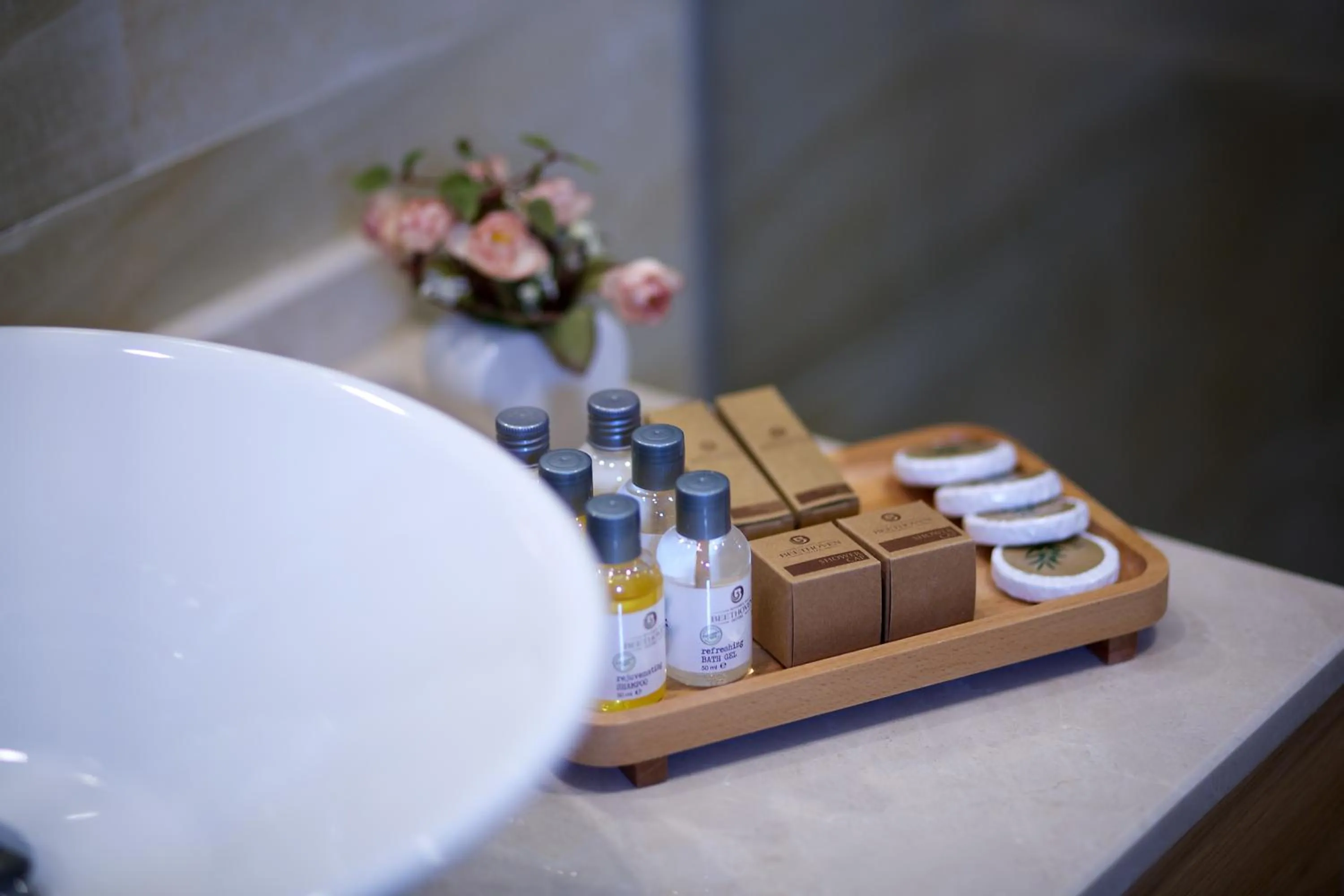Bathroom in Beethoven Premium Hotel