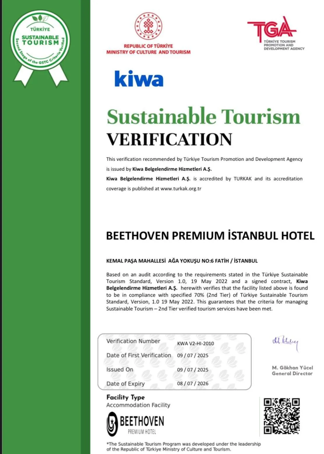 Property building in Beethoven Premium Hotel