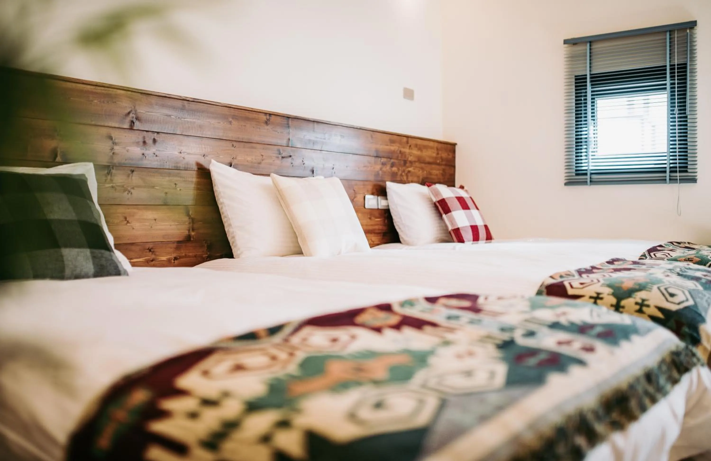 Bed in Chuanfanrock Haku Beach Days Inn