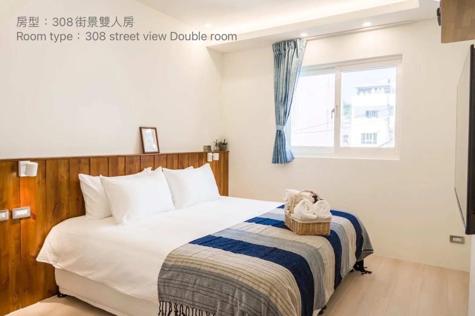 Bedroom, Bed in Chuanfanrock Haku Beach Days Inn