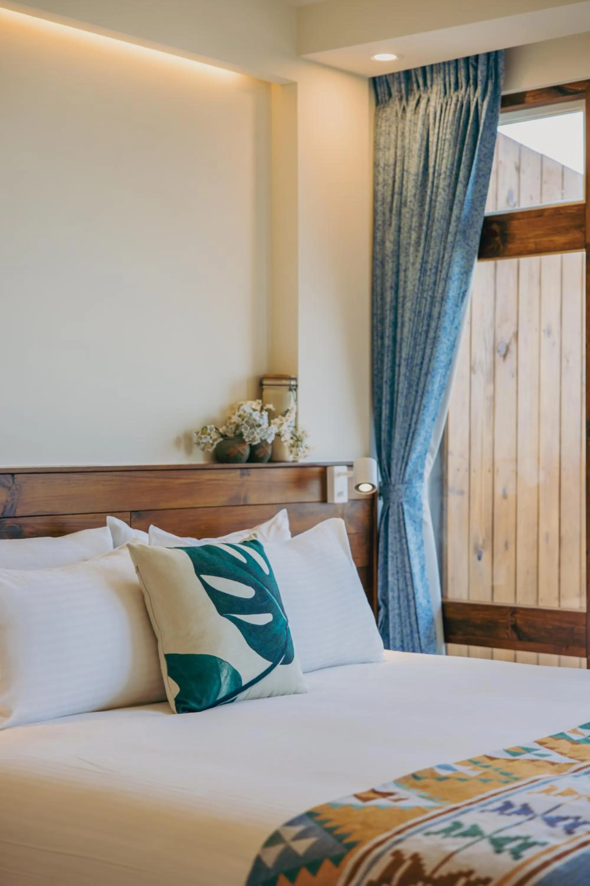 Bed in Chuanfanrock Haku Beach Days Inn