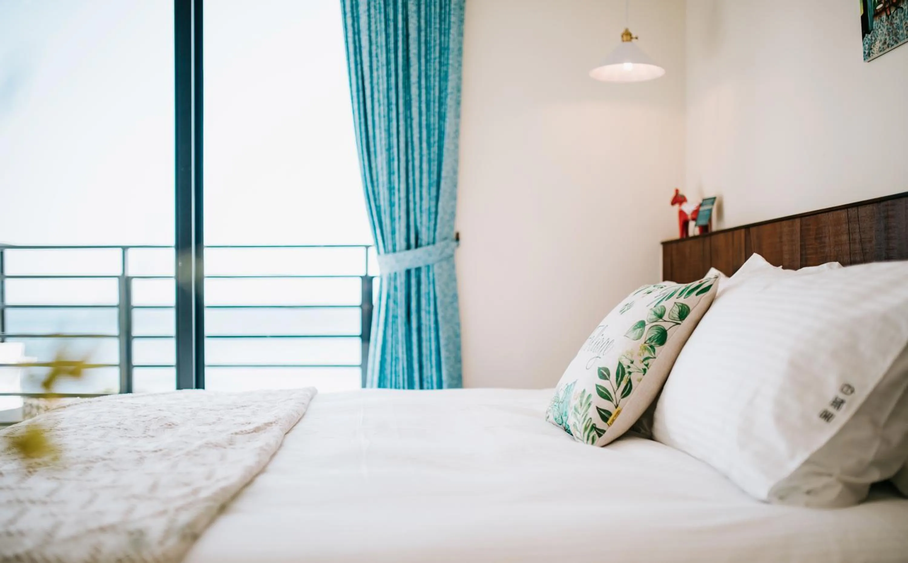 Bed in Chuanfanrock Haku Beach Days Inn