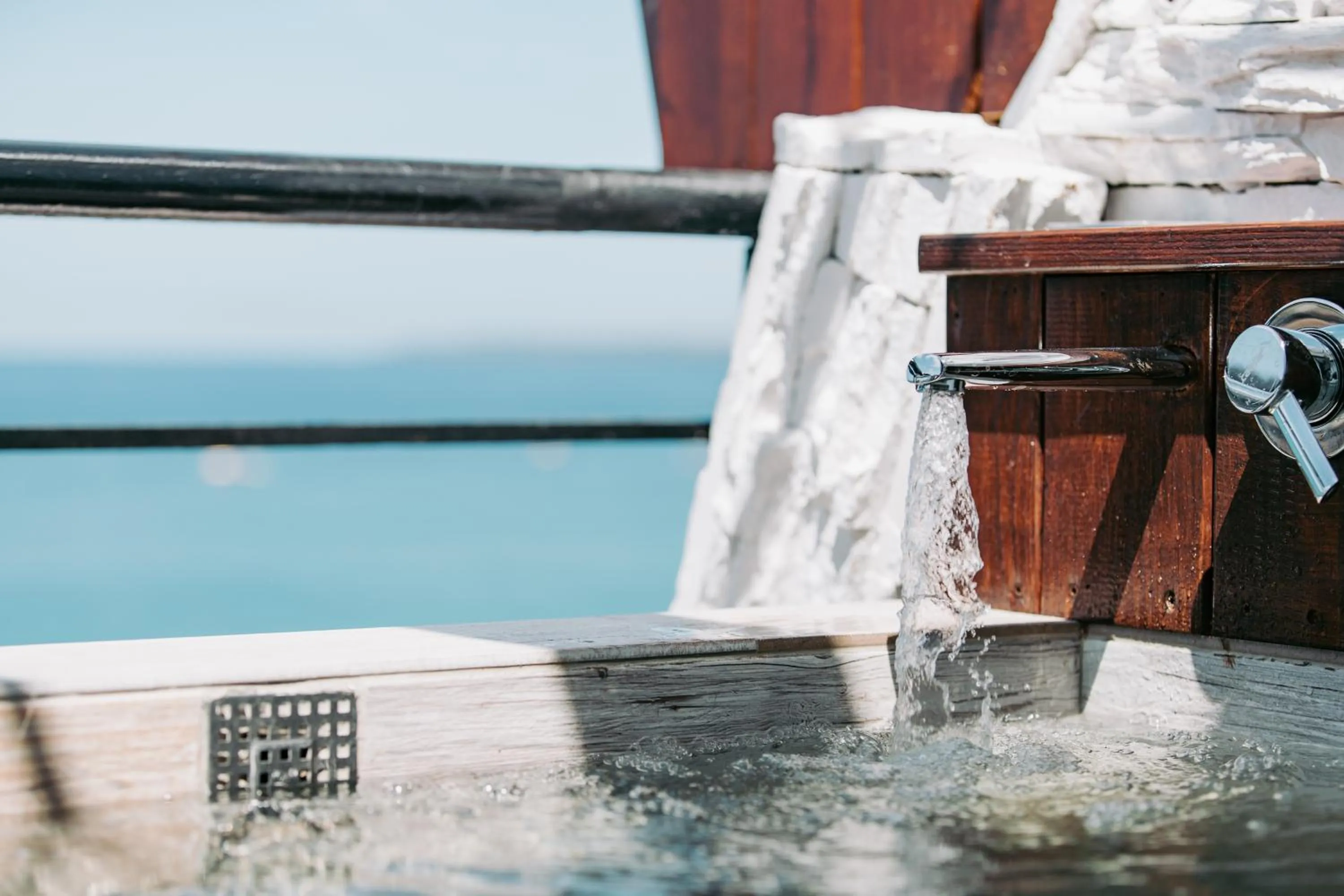 Balcony/Terrace in Chuanfanrock Haku Beach Days Inn