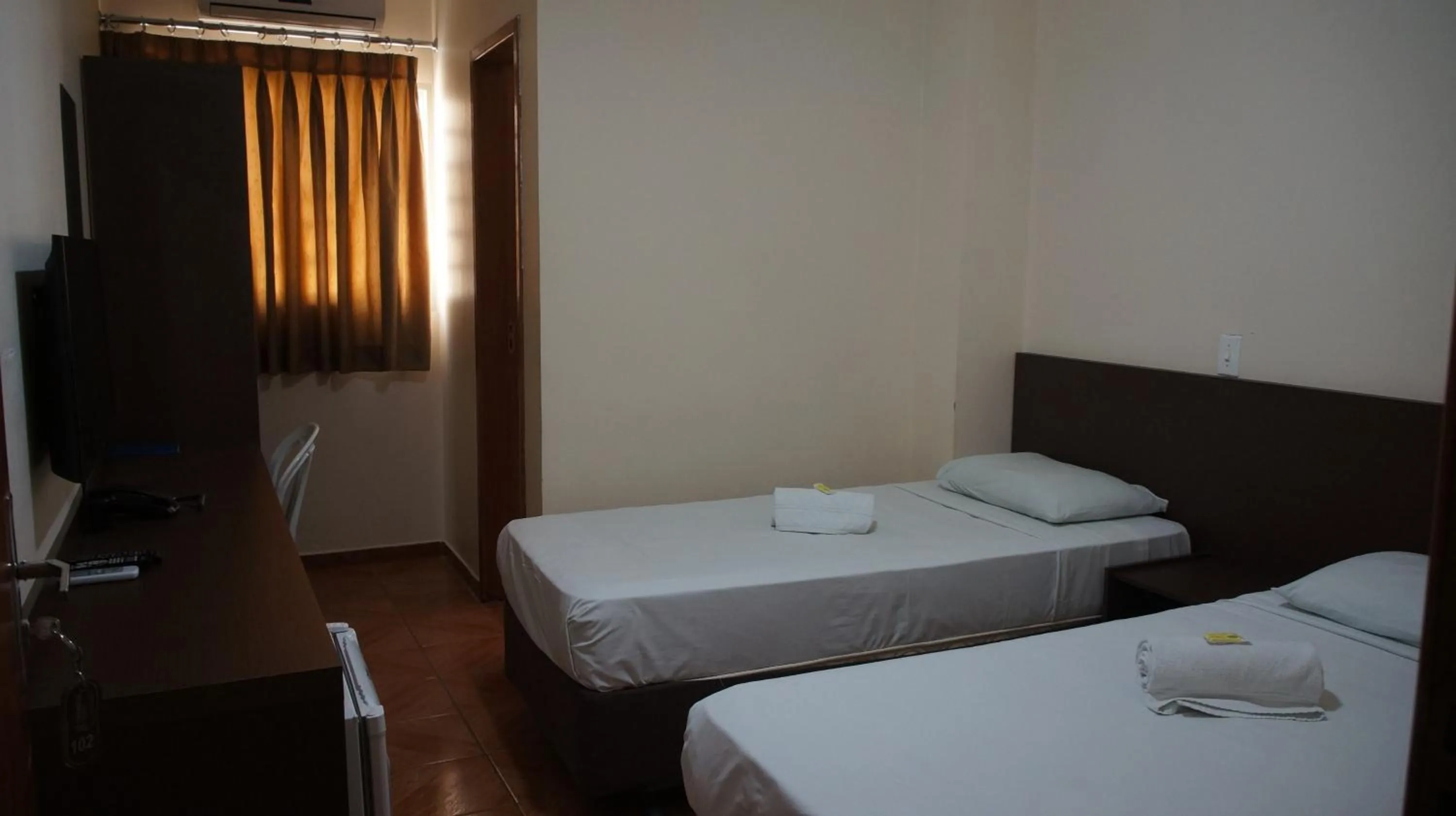Bed in Pinheiros Hotel
