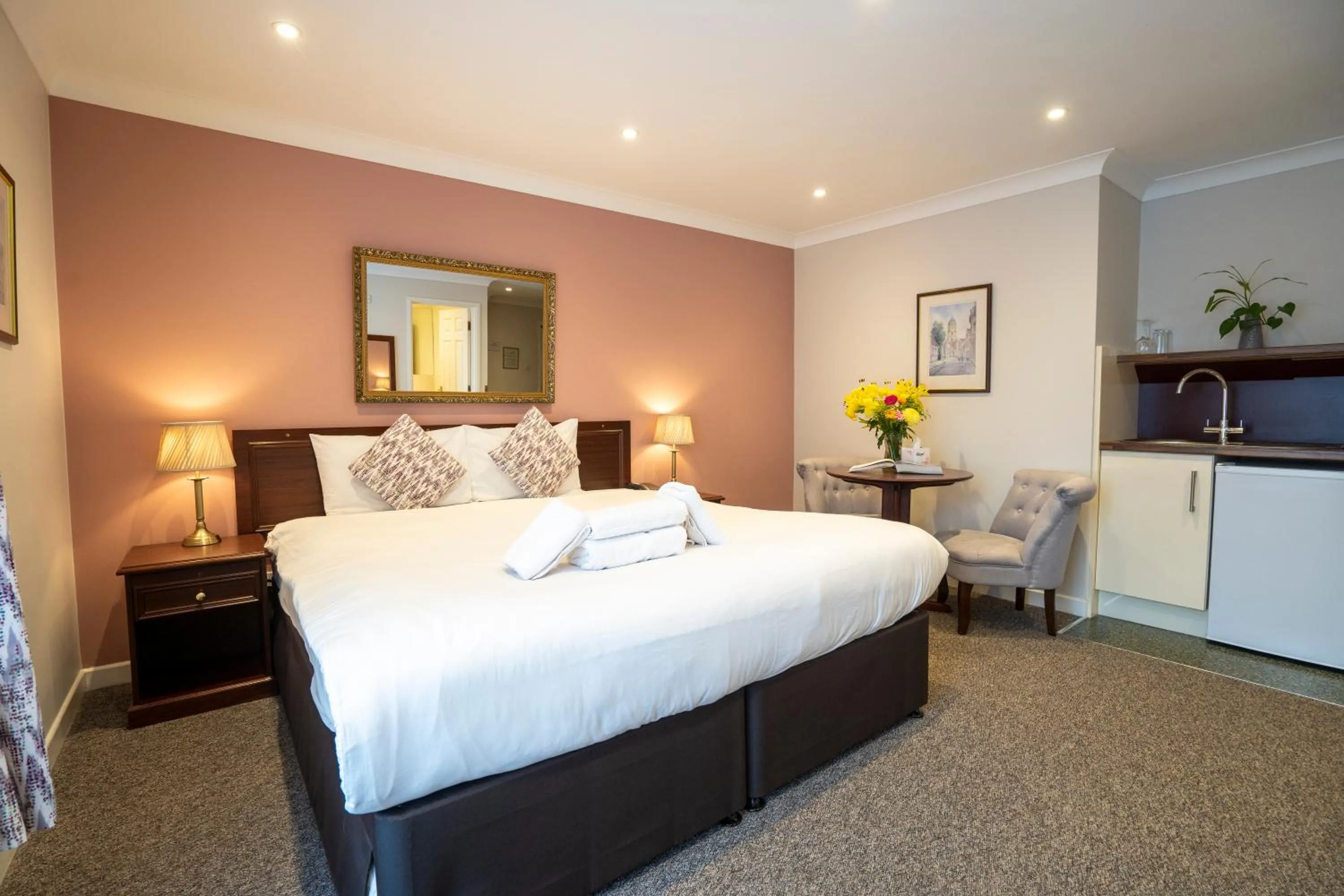 Bed in Marlborough House - Guest House