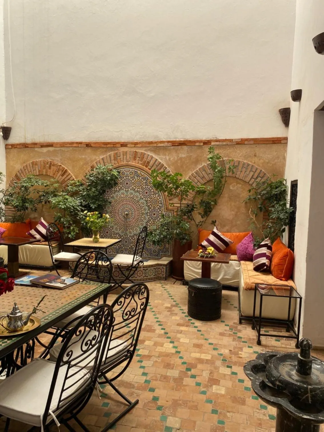 Patio in Dar Soukaina