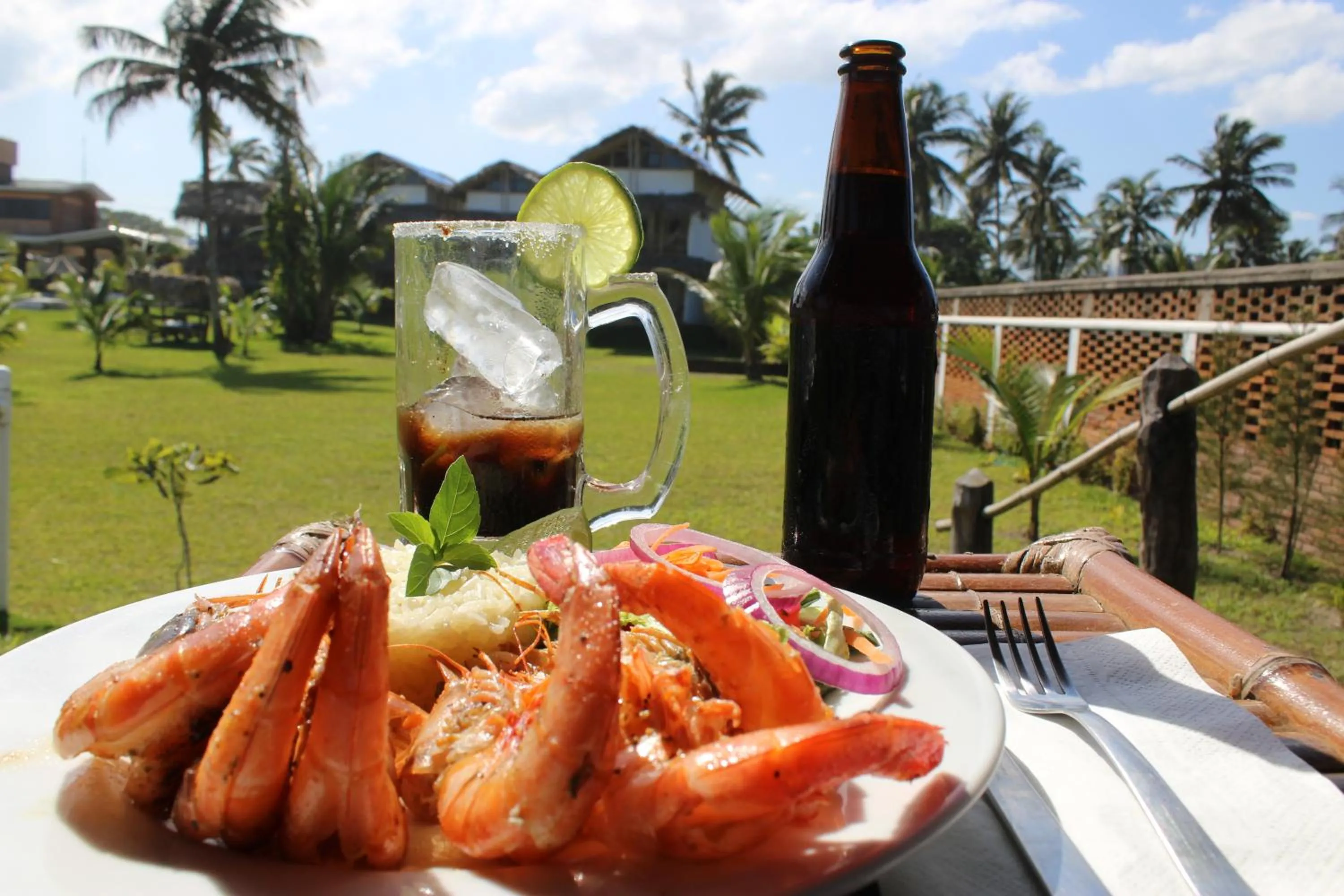 Food and drinks in Hotel Taboga Eco Boutique & Spa Costa Esmeralda