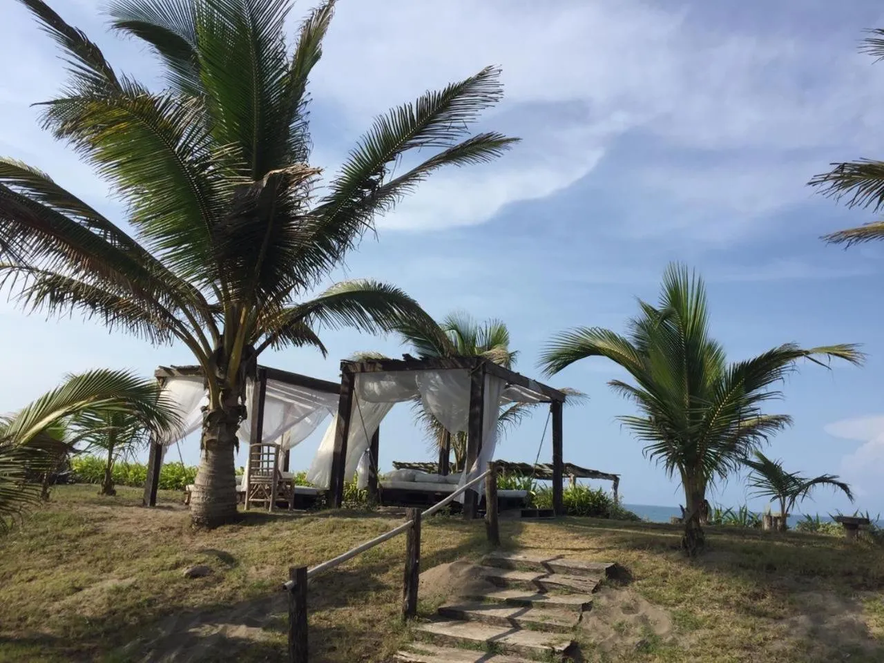 Garden in Hotel Taboga Eco Boutique & Spa Costa Esmeralda
