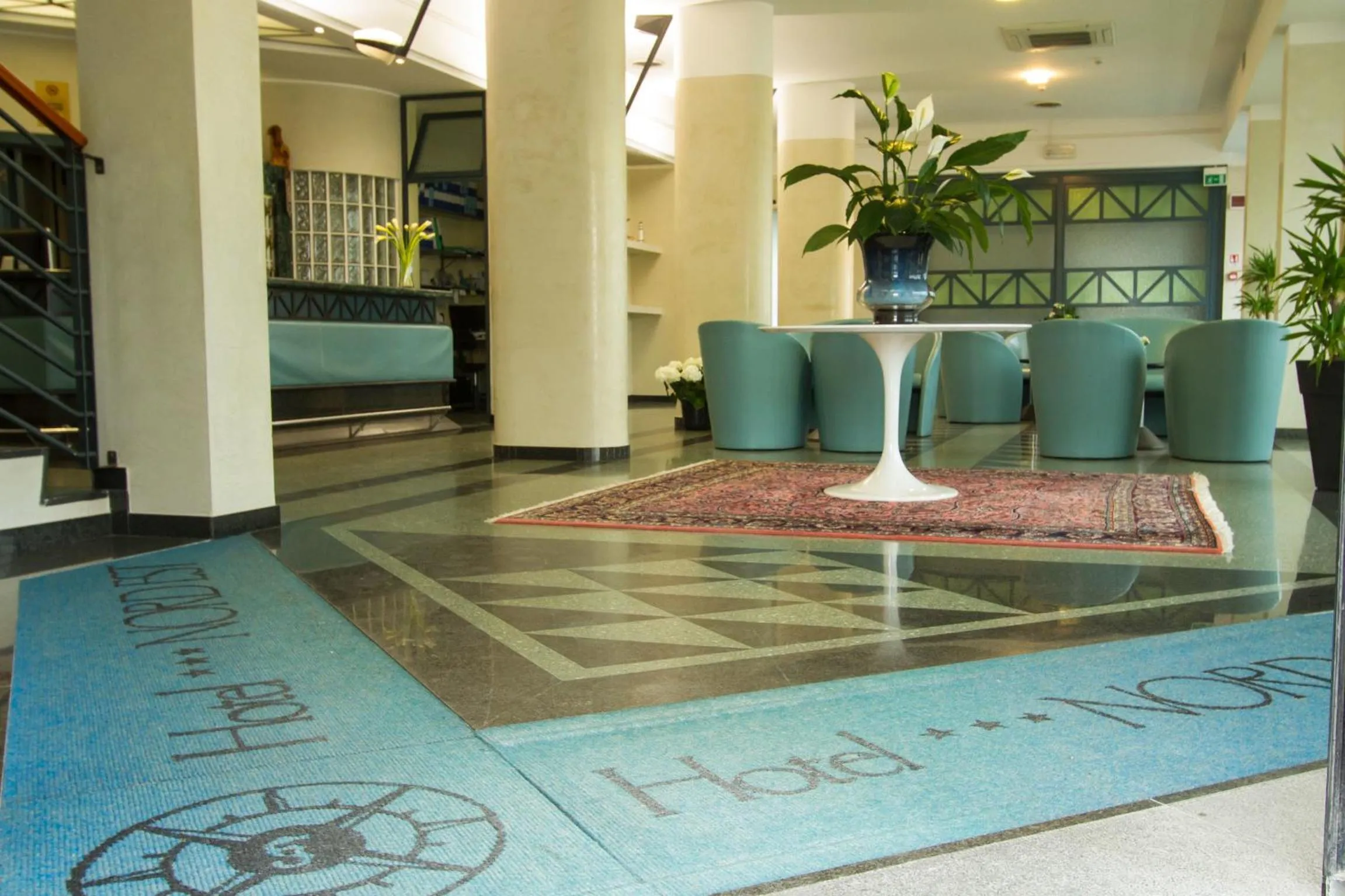 Lobby or reception in Hotel Nord Est