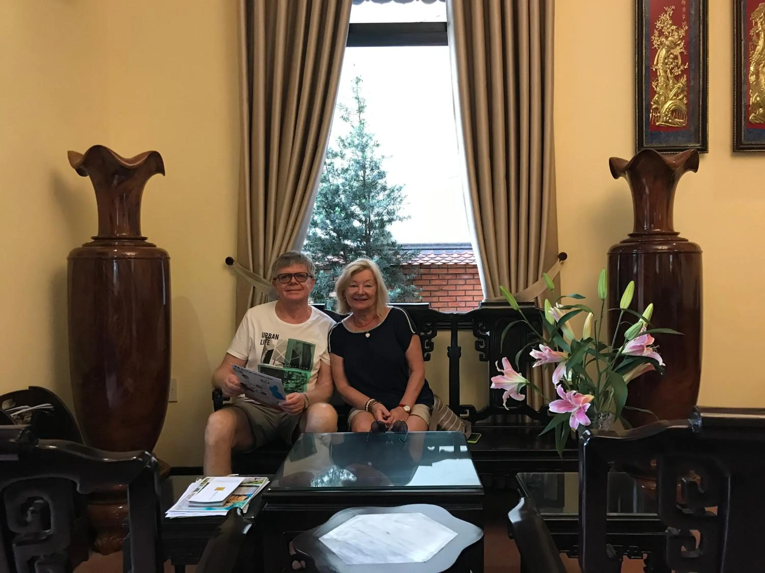 Guests in Spring Garden Villa