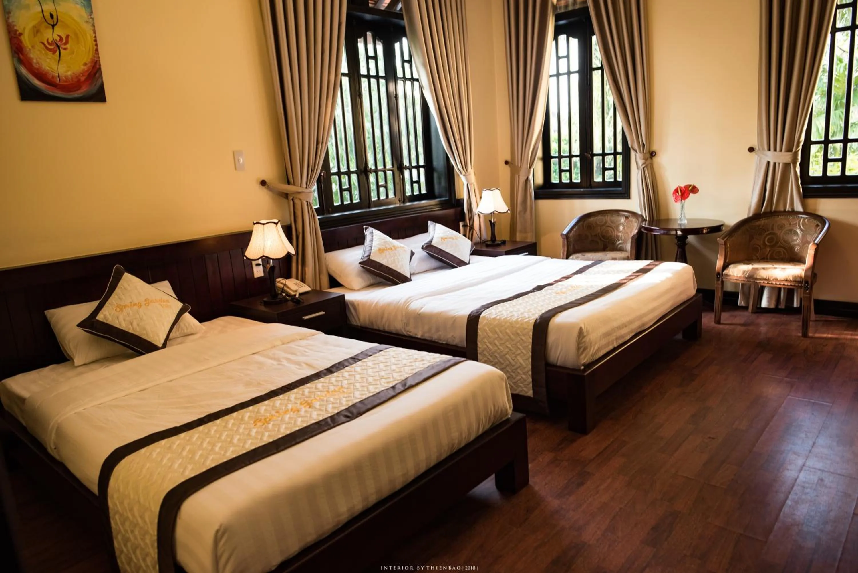 Bed in Spring Garden Villa