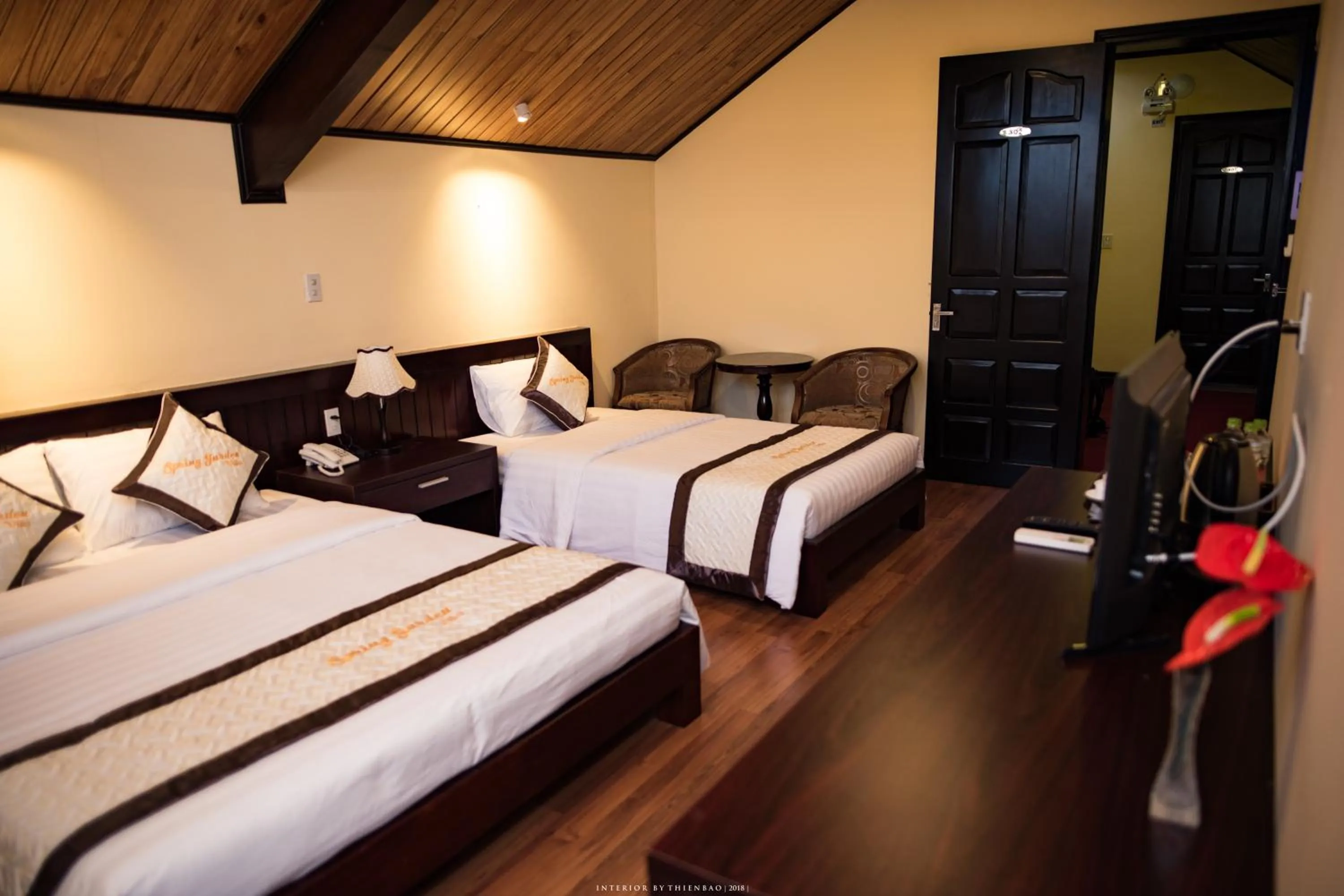 Bed in Spring Garden Villa