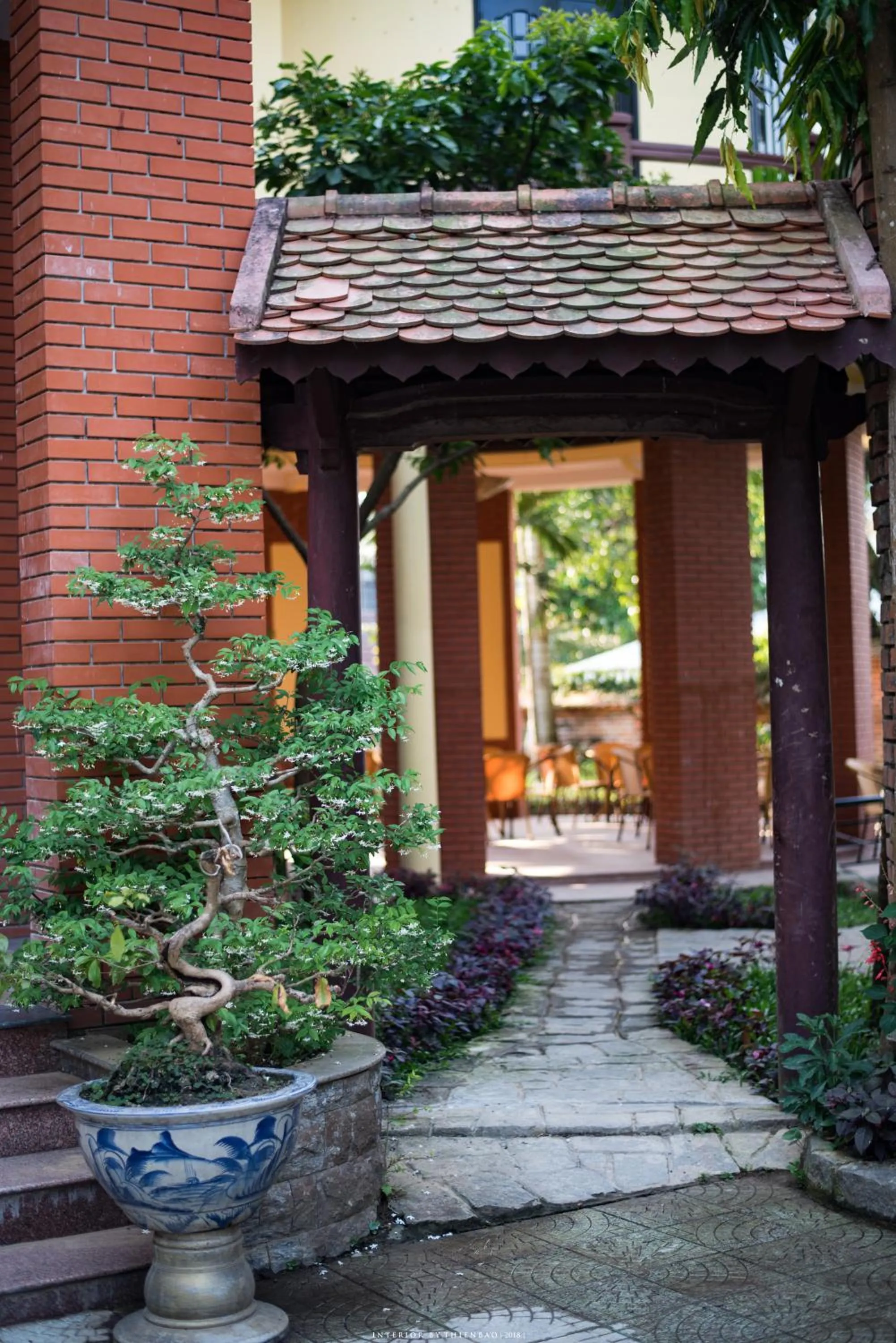 Garden view in Spring Garden Villa