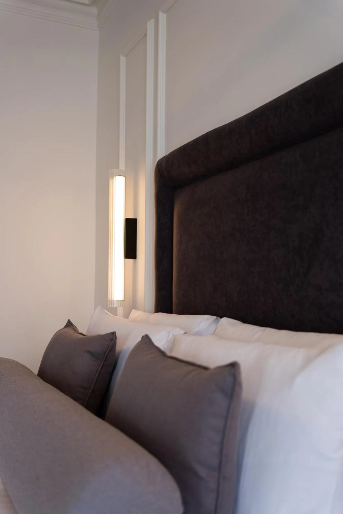 Bed in The Cae Mor Hotel