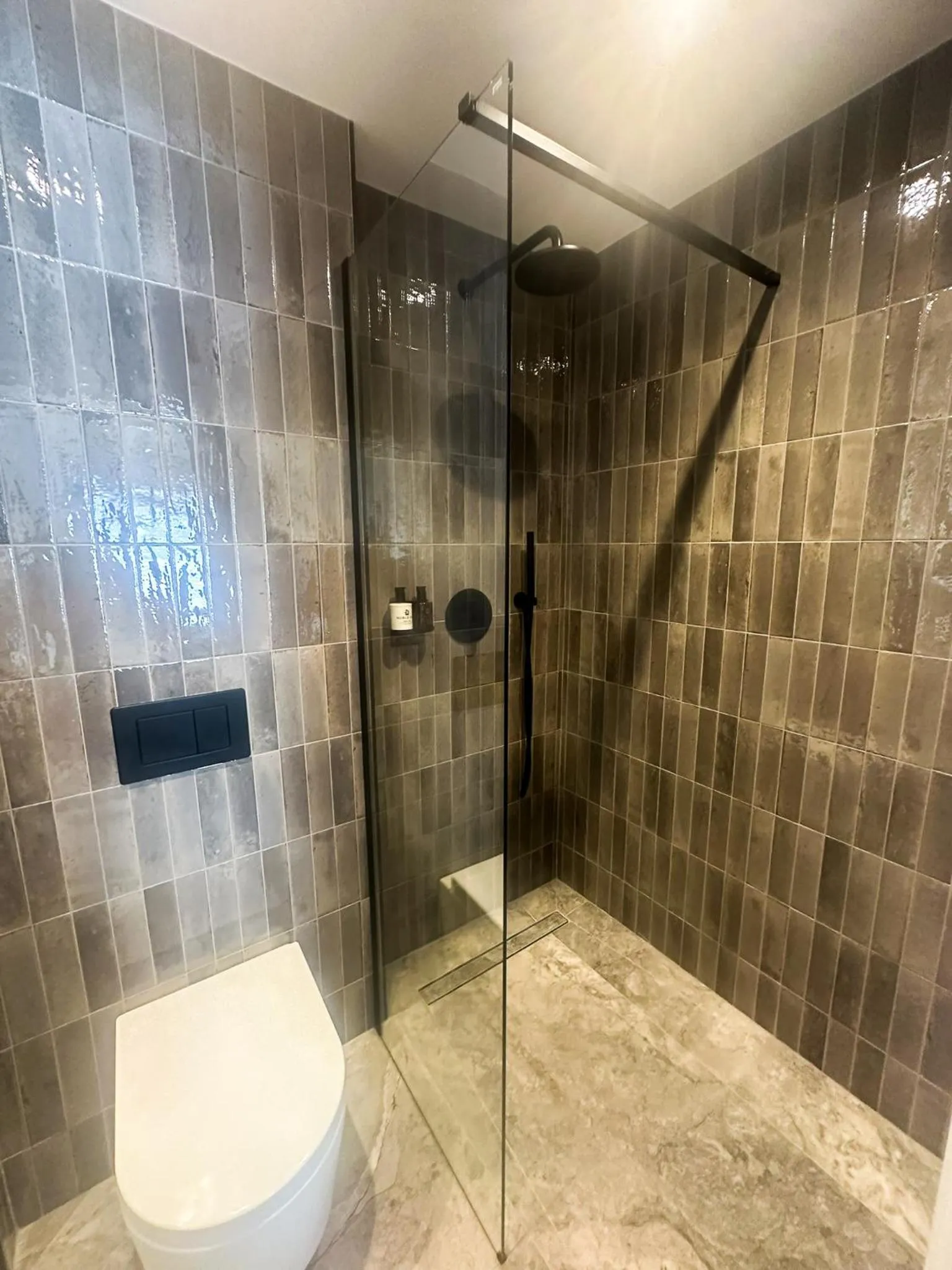 Shower in The Cae Mor Hotel