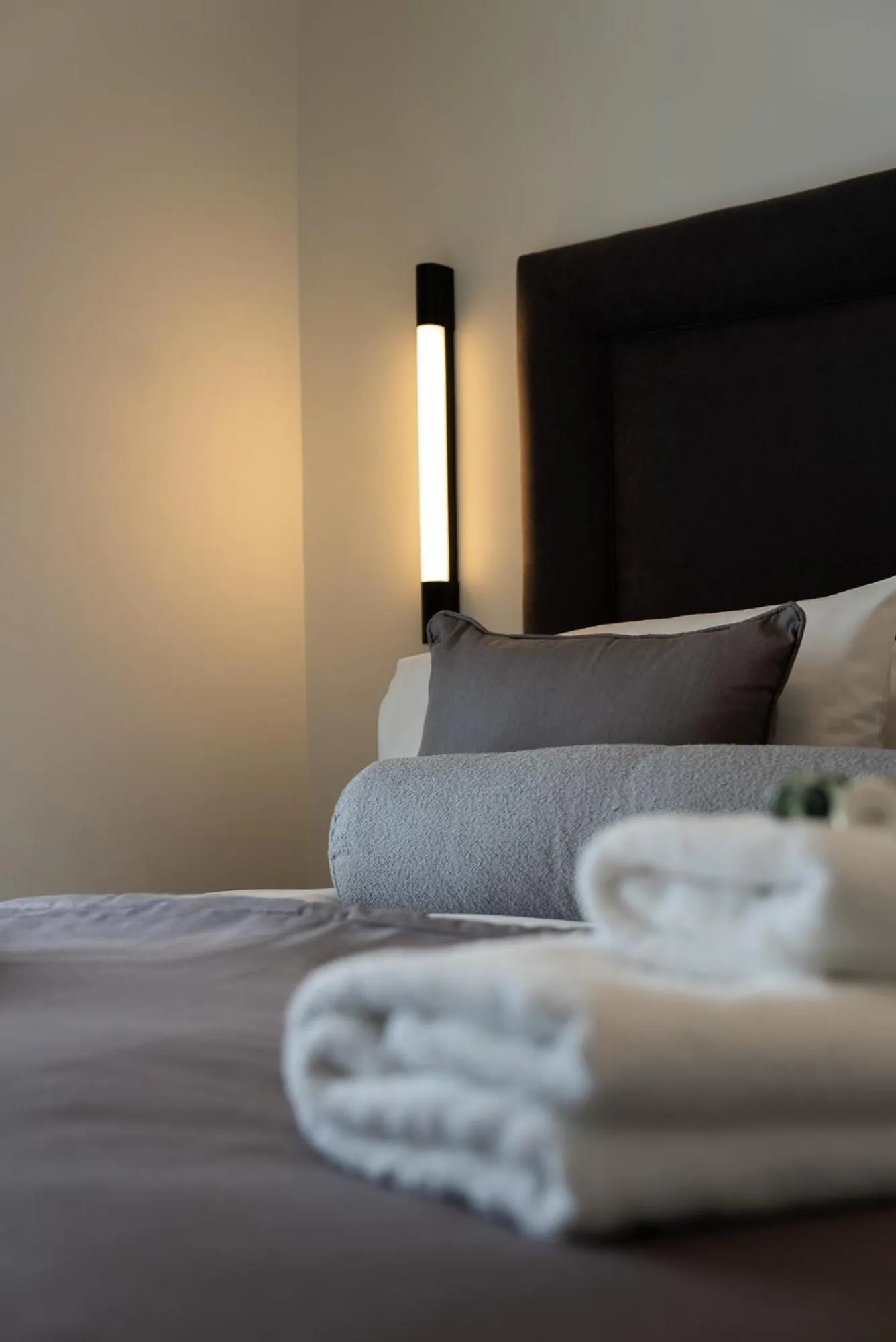 Bed in The Cae Mor Hotel