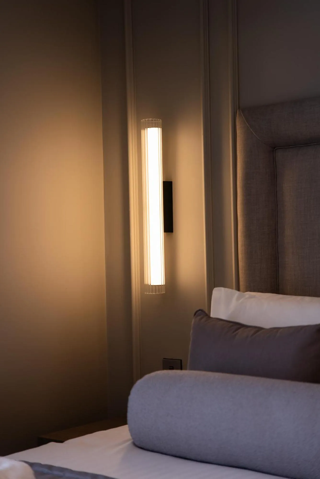 Bed in The Cae Mor Hotel