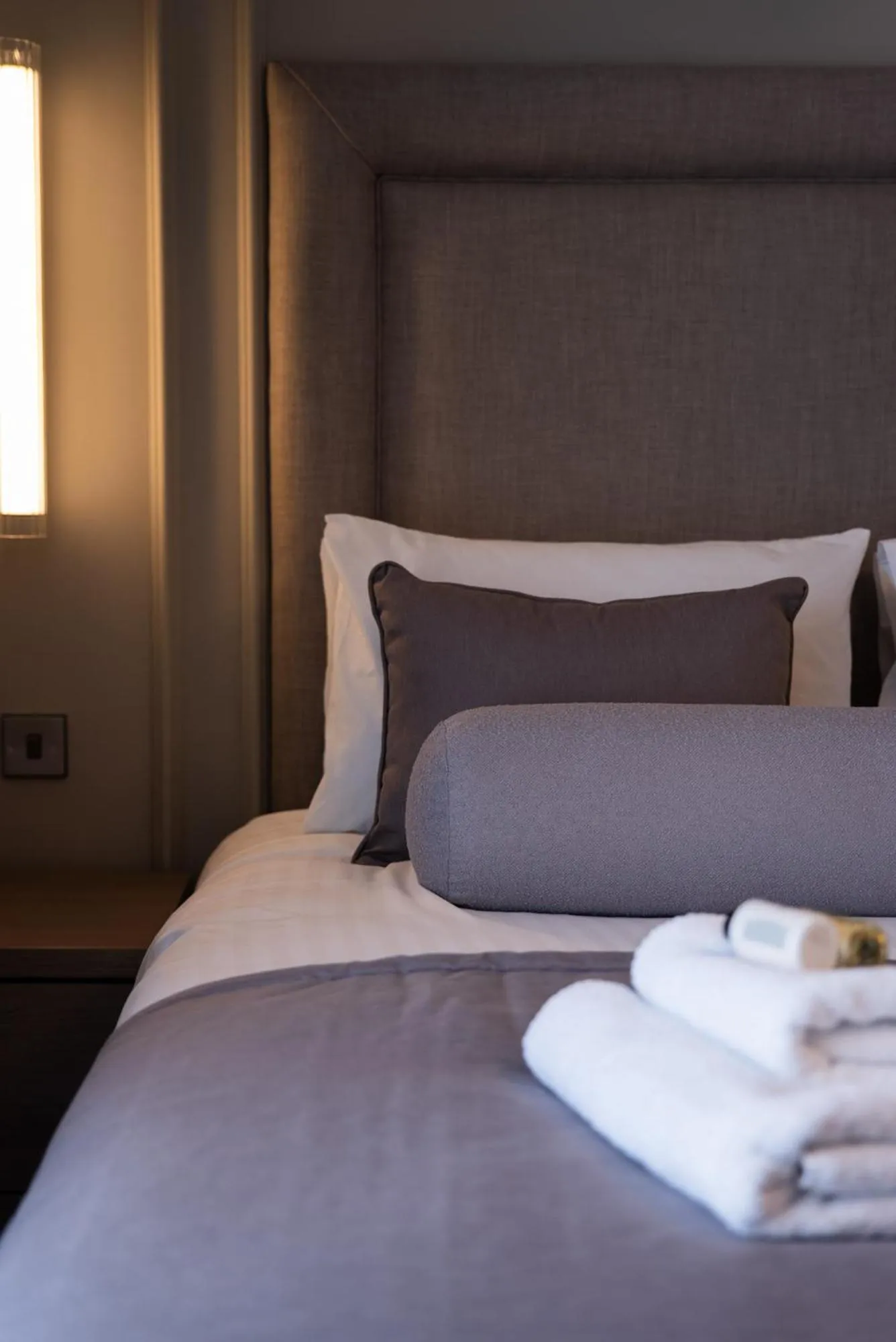 Bed in The Cae Mor Hotel