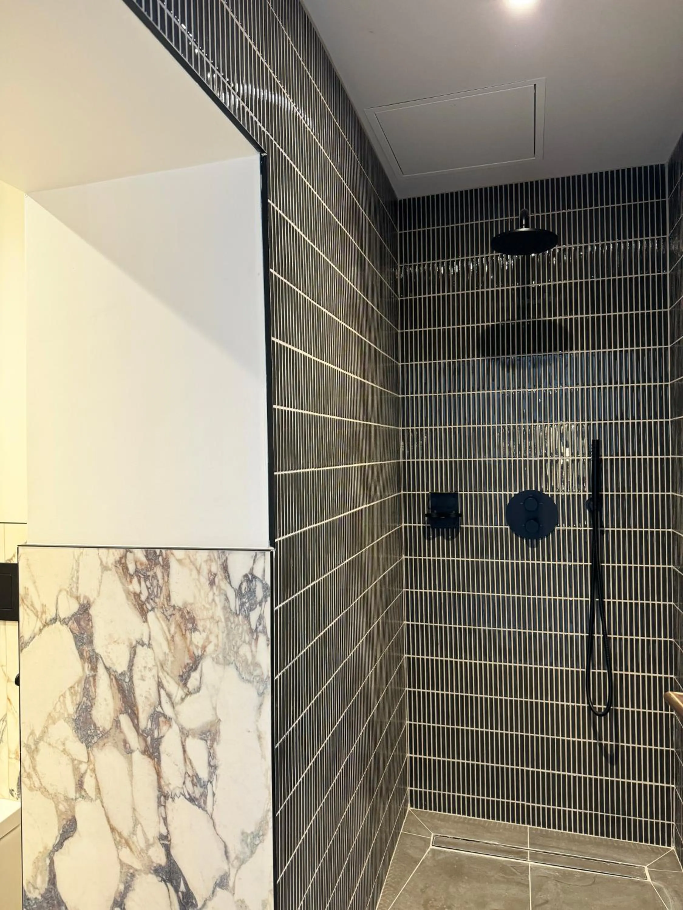 Shower in The Cae Mor Hotel