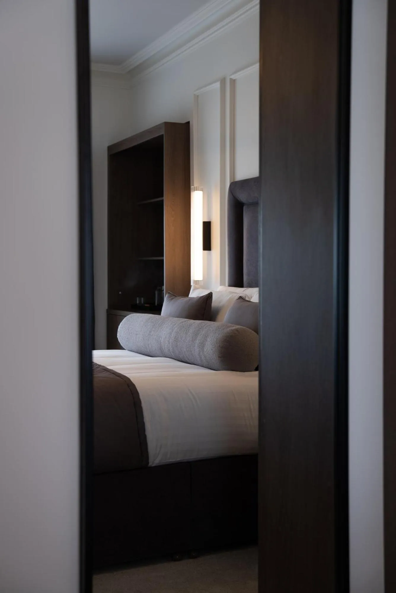 Bed in The Cae Mor Hotel