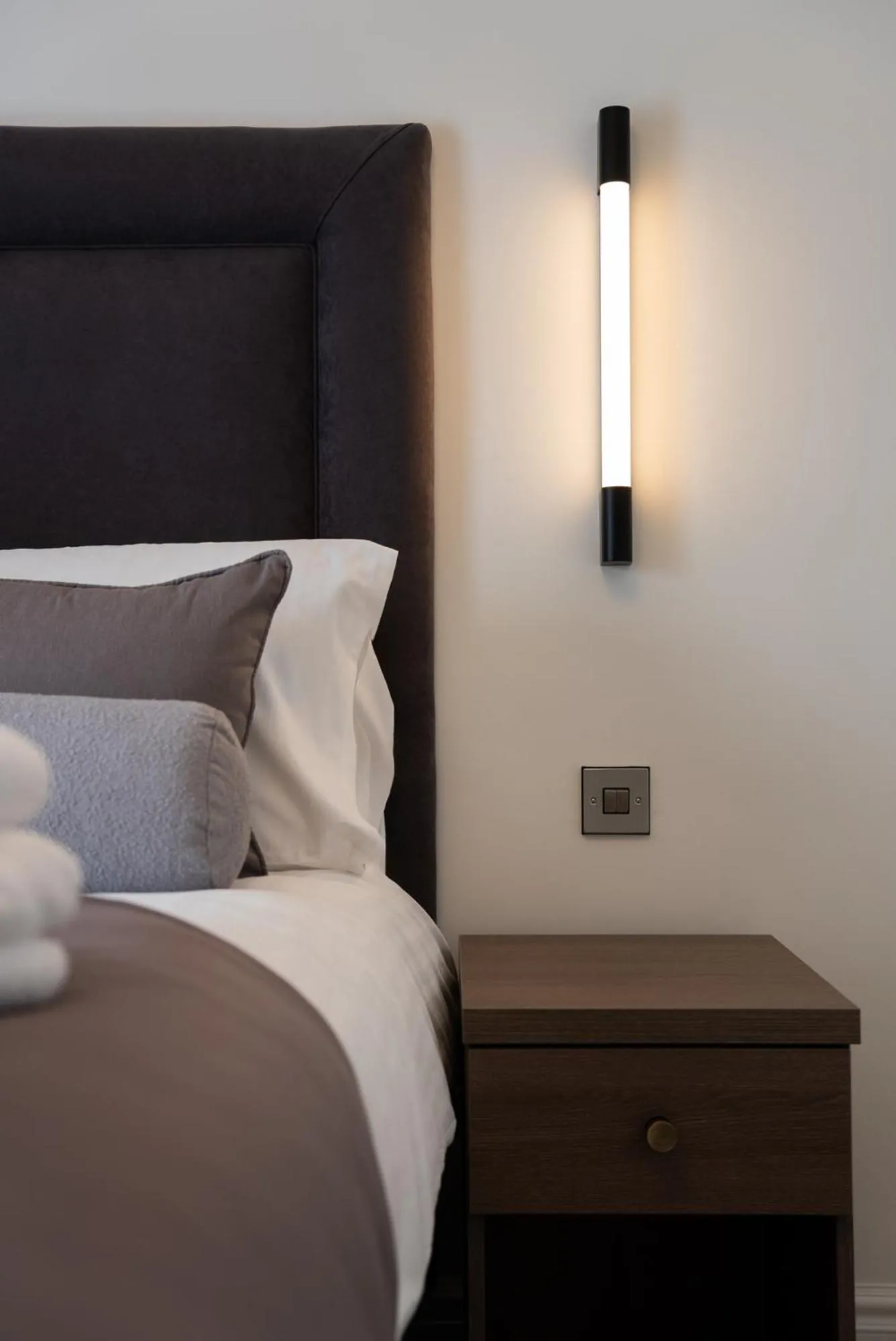 Bed in The Cae Mor Hotel