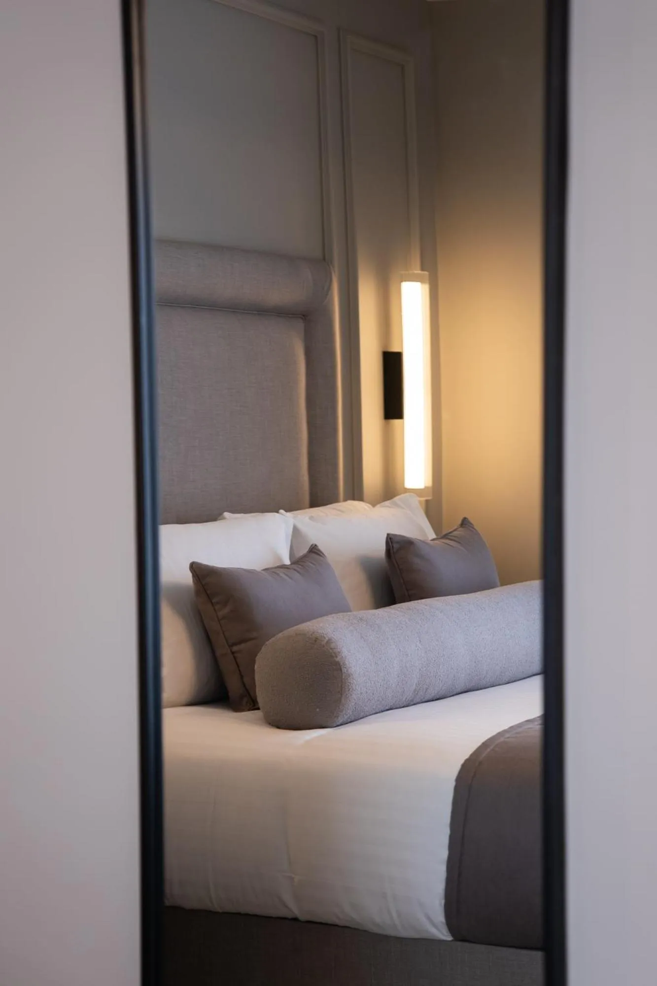 Bed in The Cae Mor Hotel