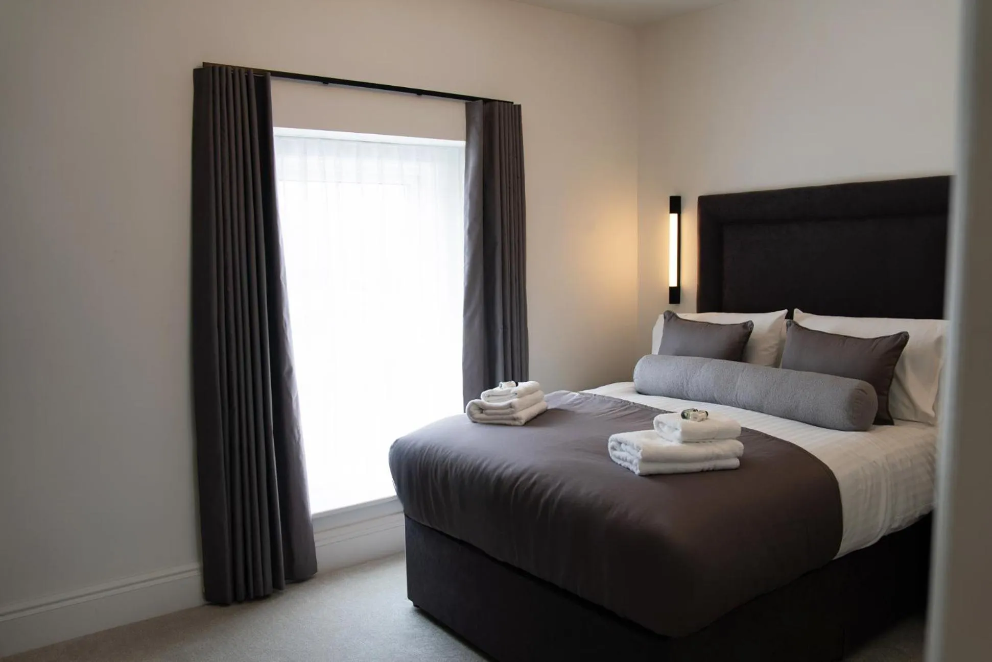 Bed in The Cae Mor Hotel