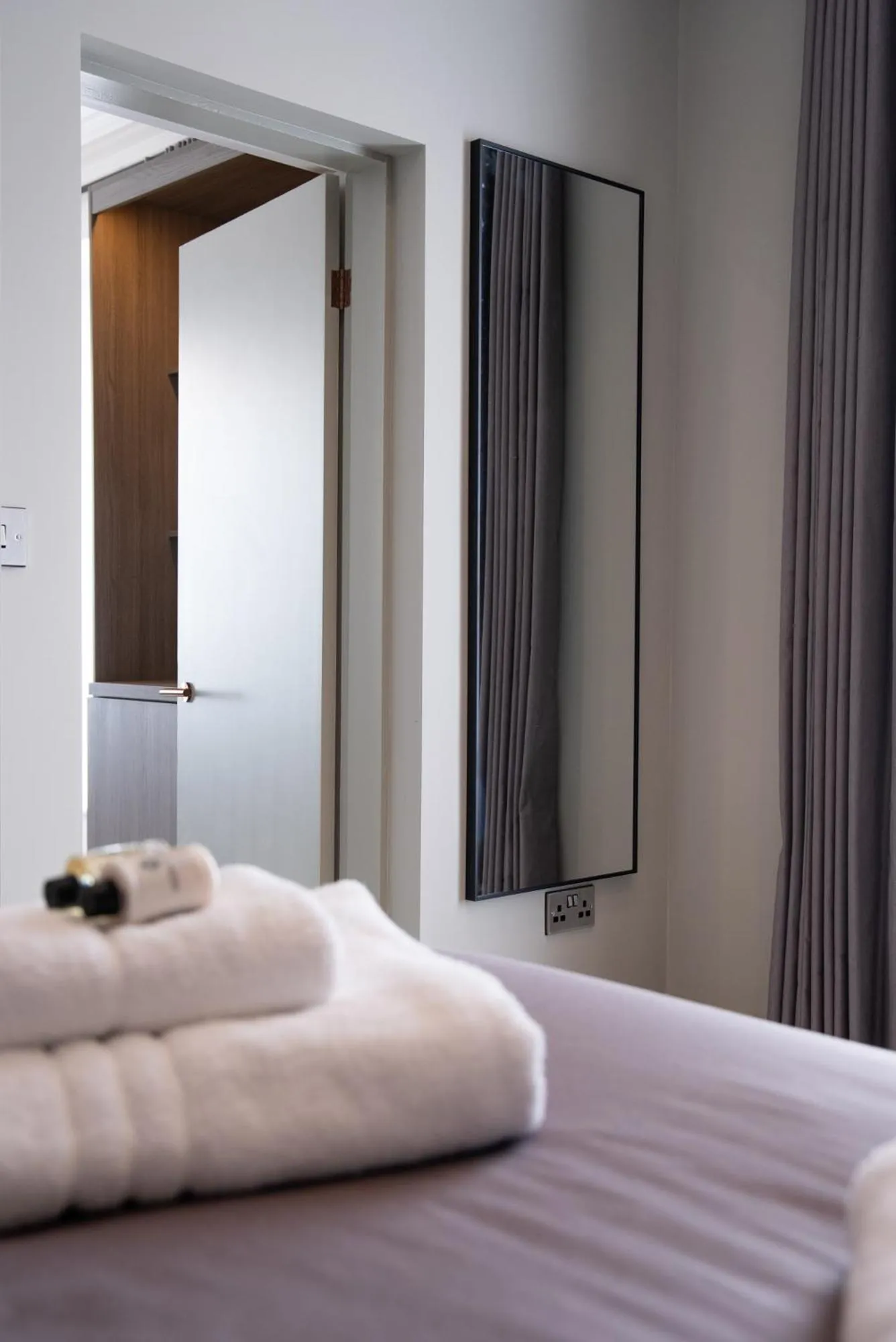 Bed in The Cae Mor Hotel