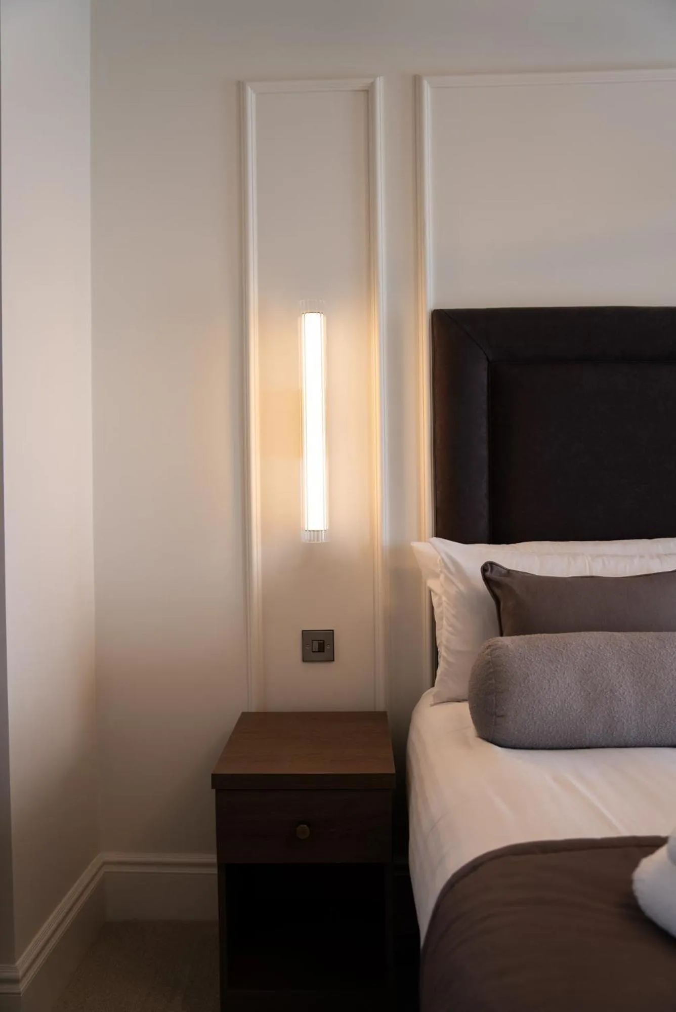 Bed in The Cae Mor Hotel