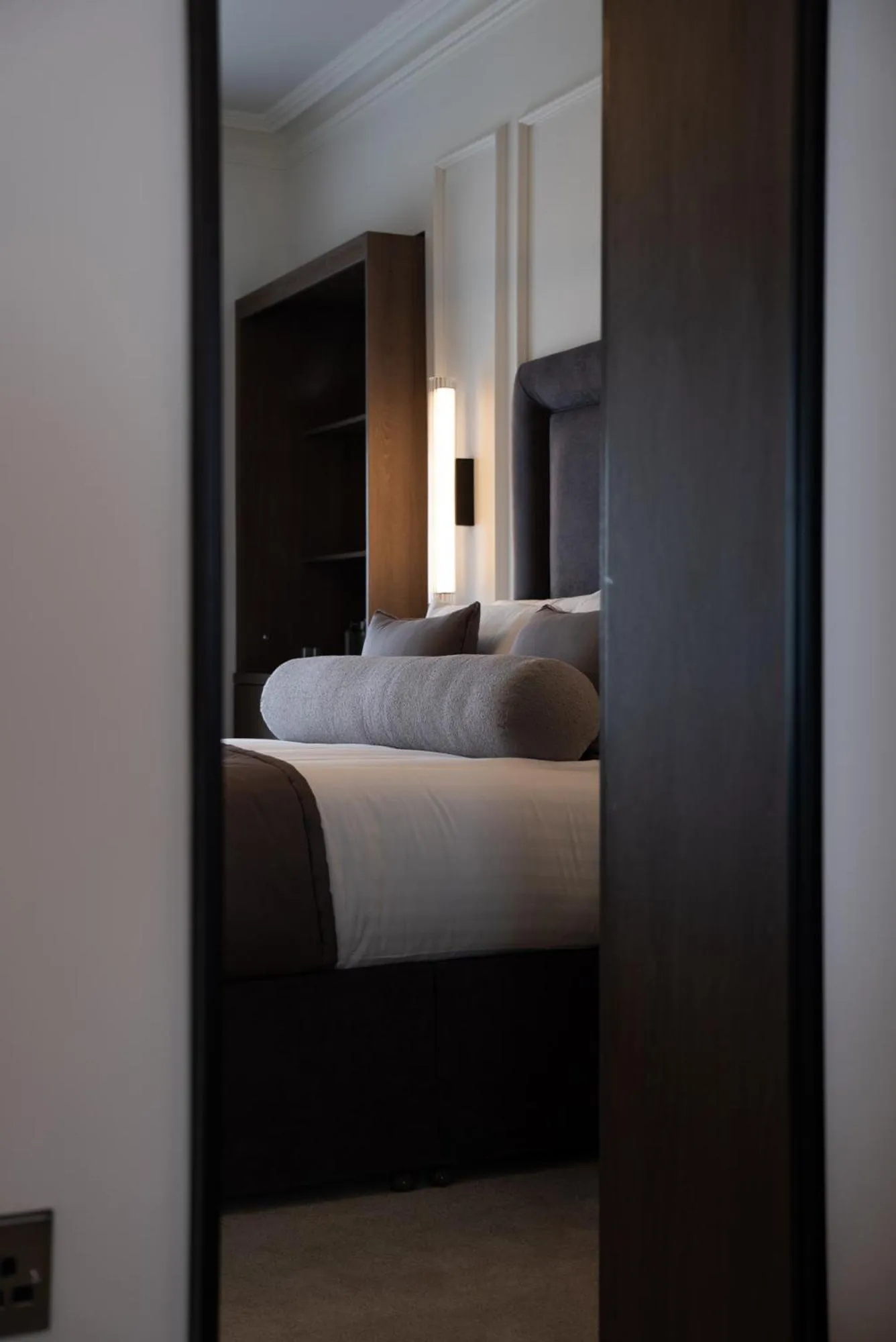 Bed in The Cae Mor Hotel