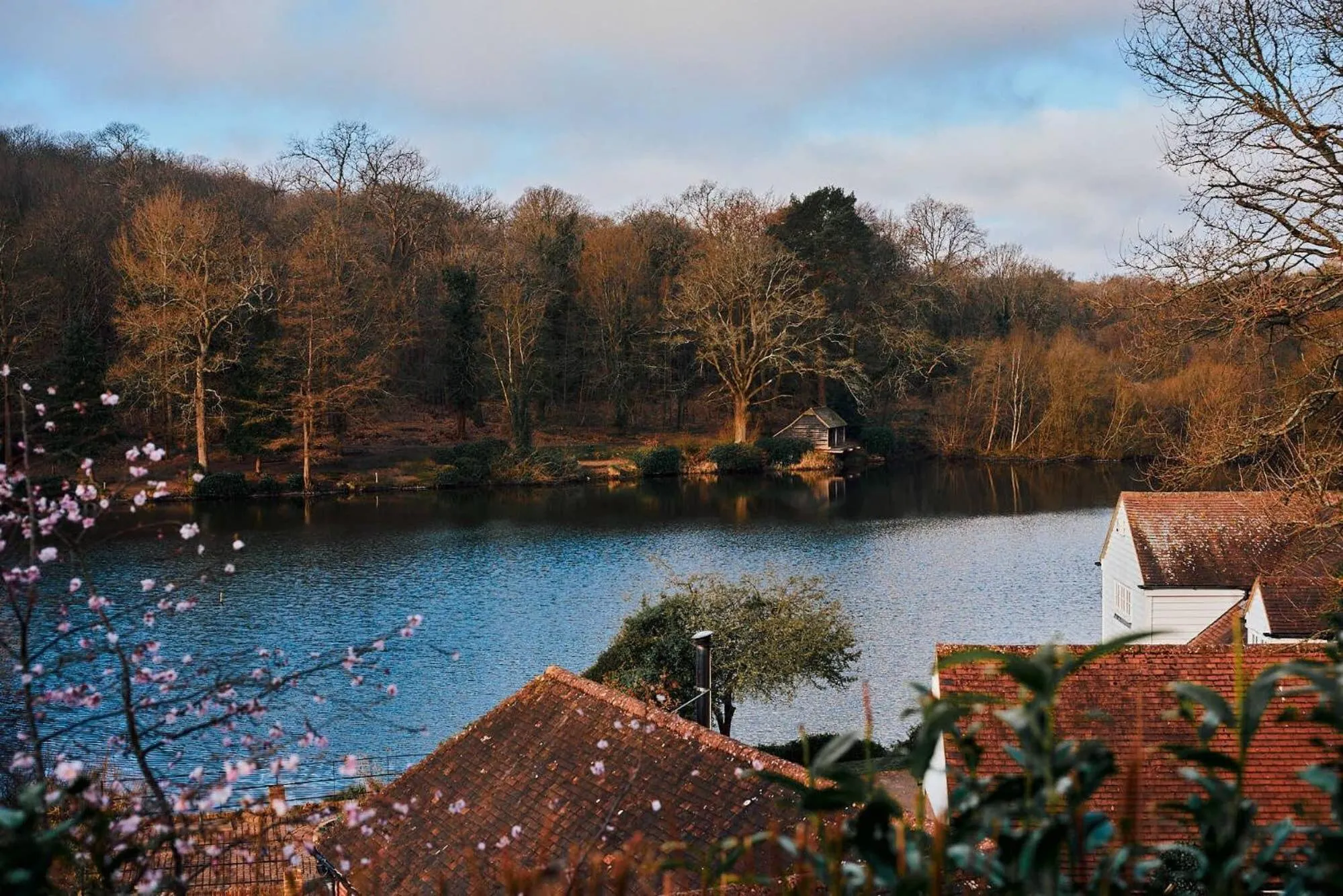 Lake view in Crafted at Powdermills