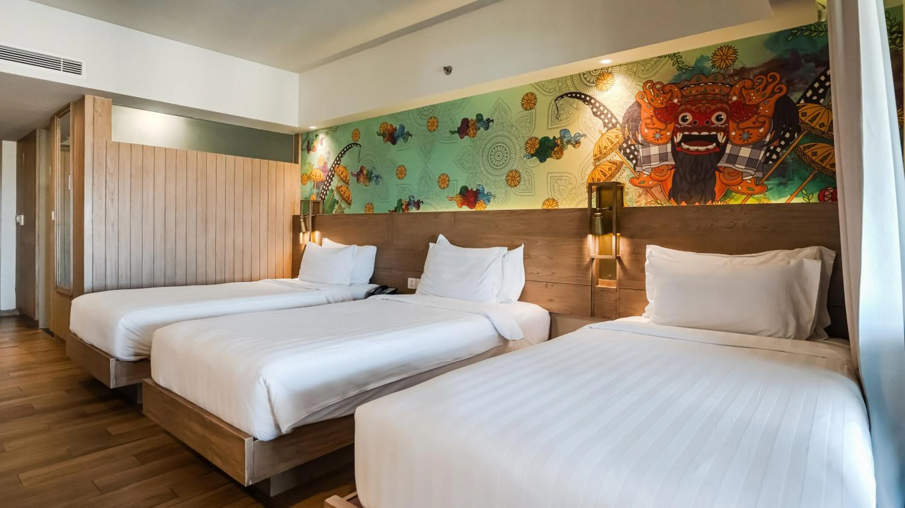Bed in Eastin Ashta Resort Canggu