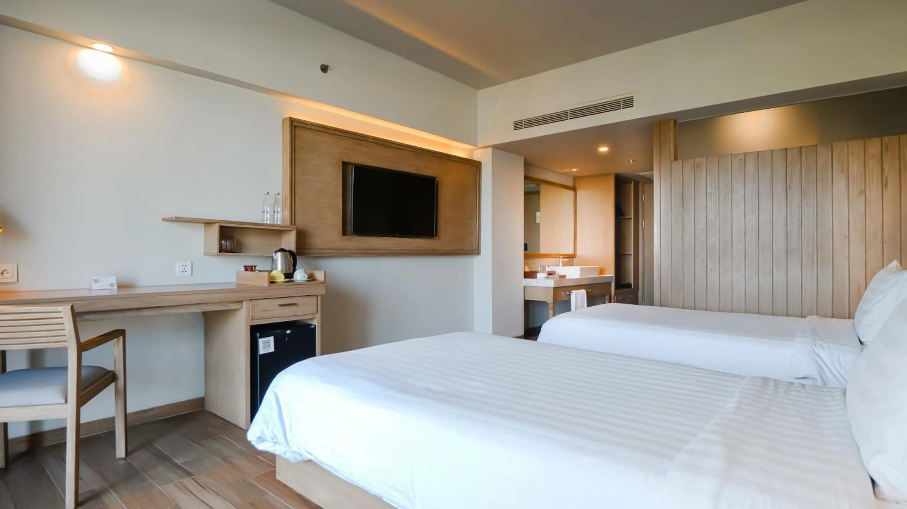 Bed in Eastin Ashta Resort Canggu