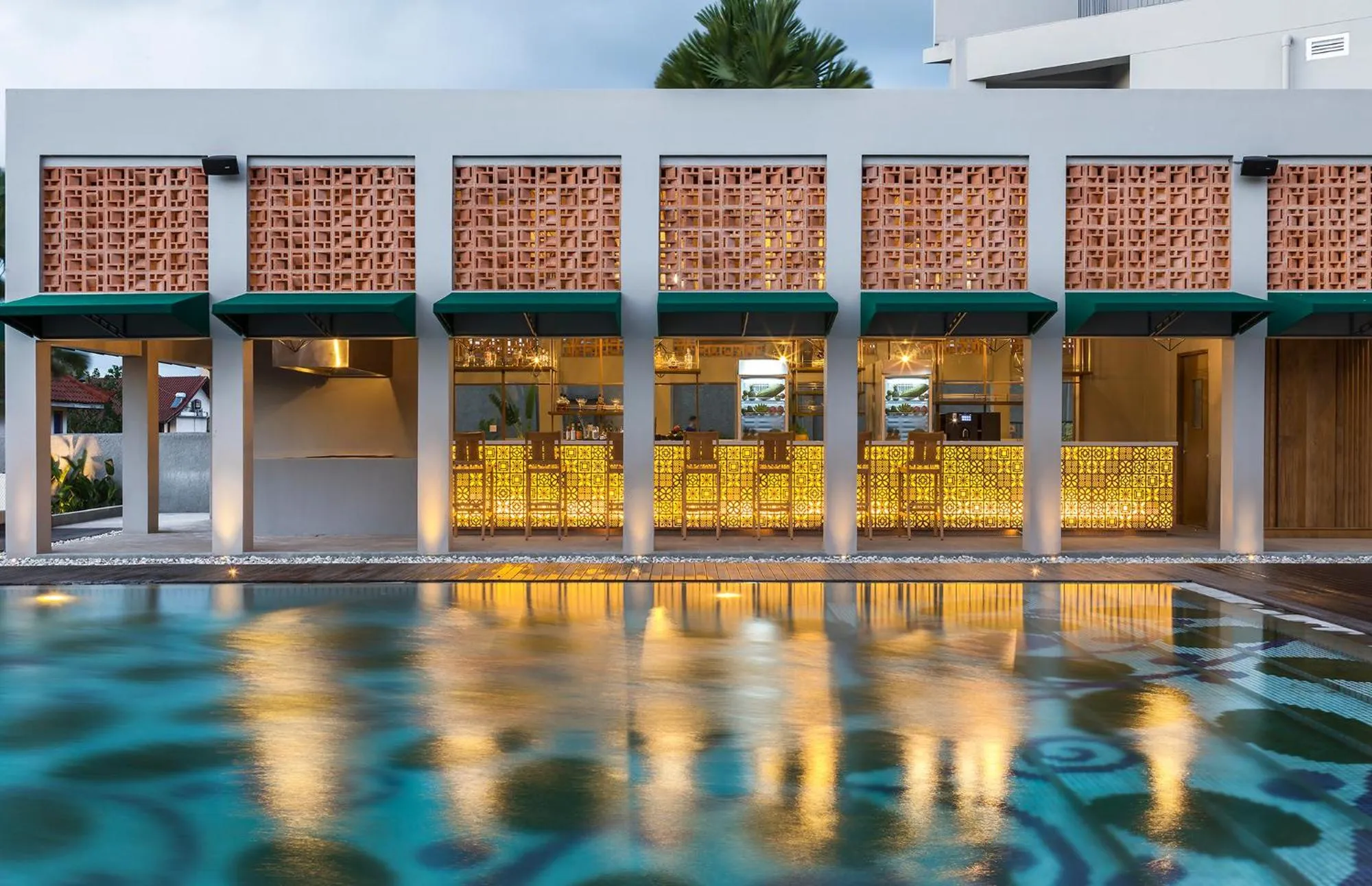 Swimming pool in Eastin Ashta Resort Canggu