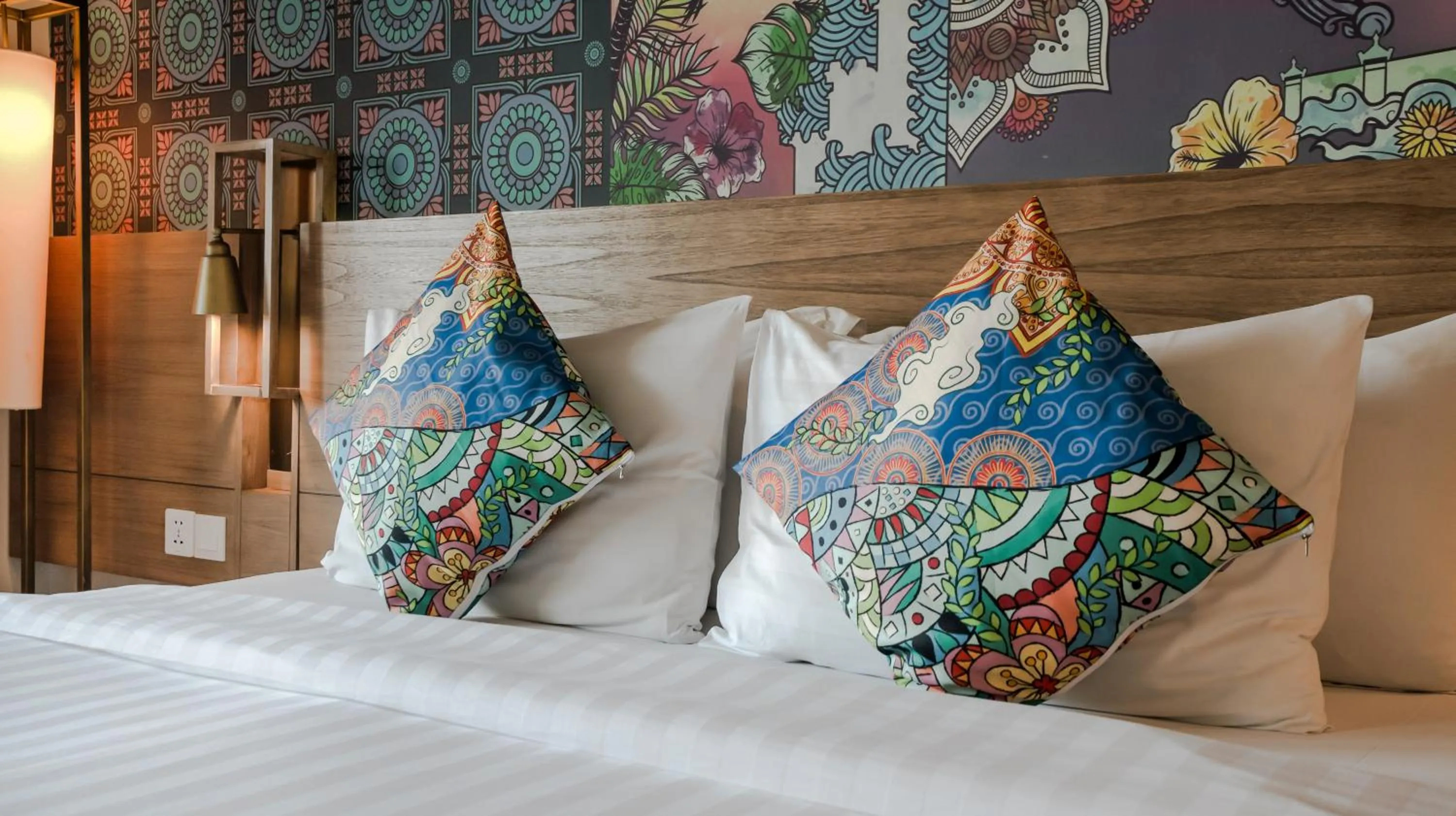 Bed in Eastin Ashta Resort Canggu