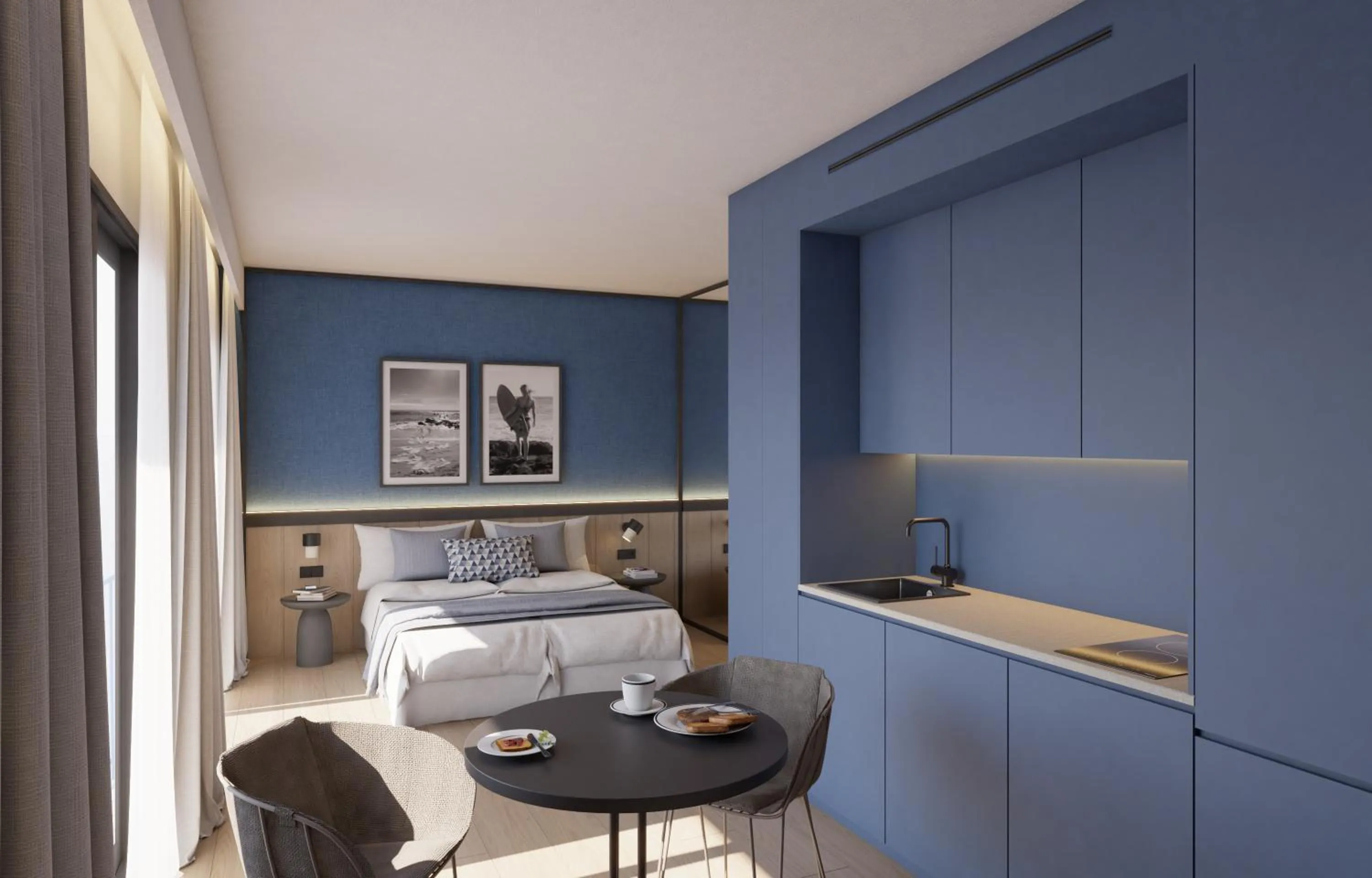 Bed in Hotel Lis Mallorca