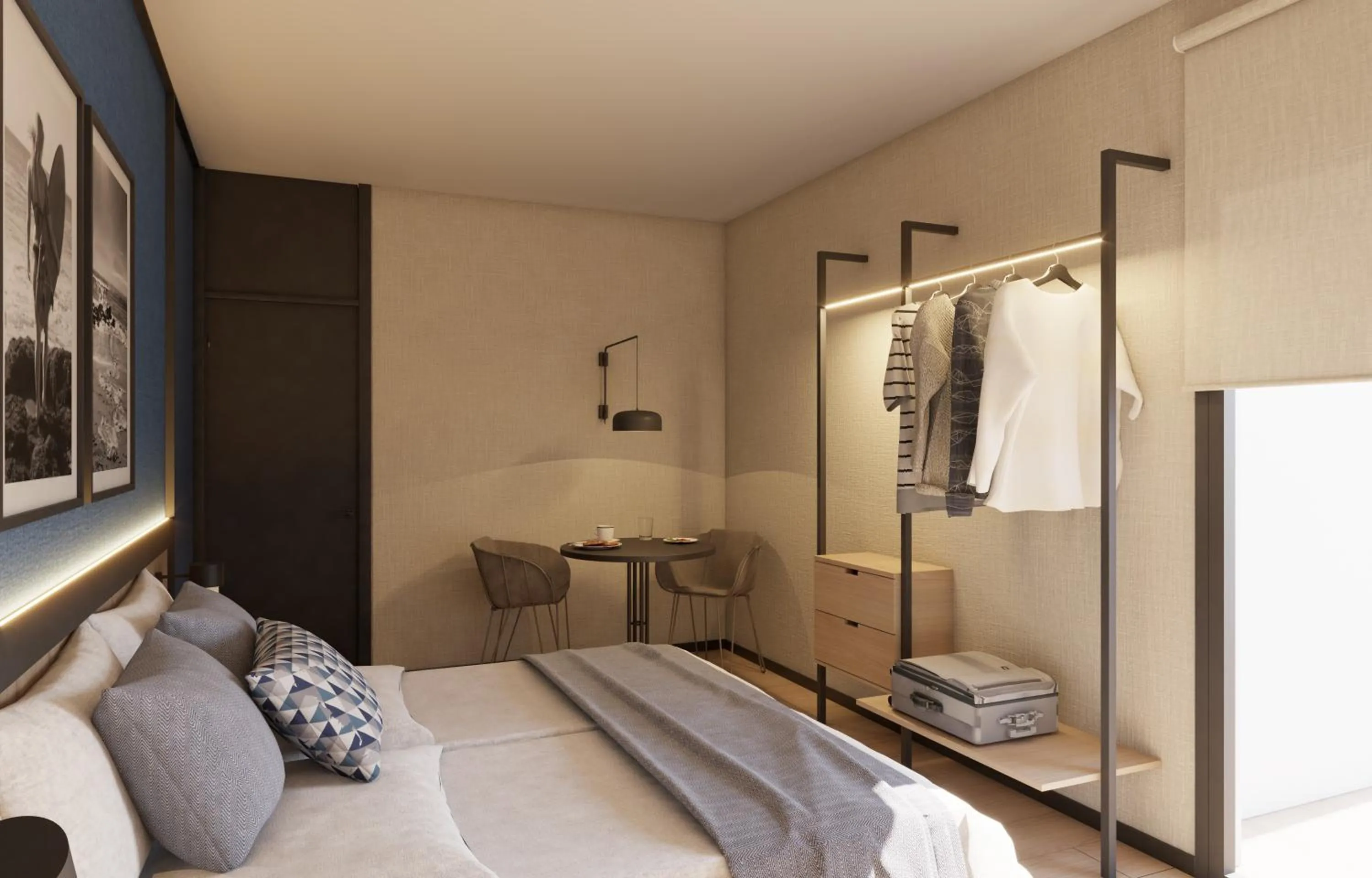 Bed in Hotel Lis Mallorca