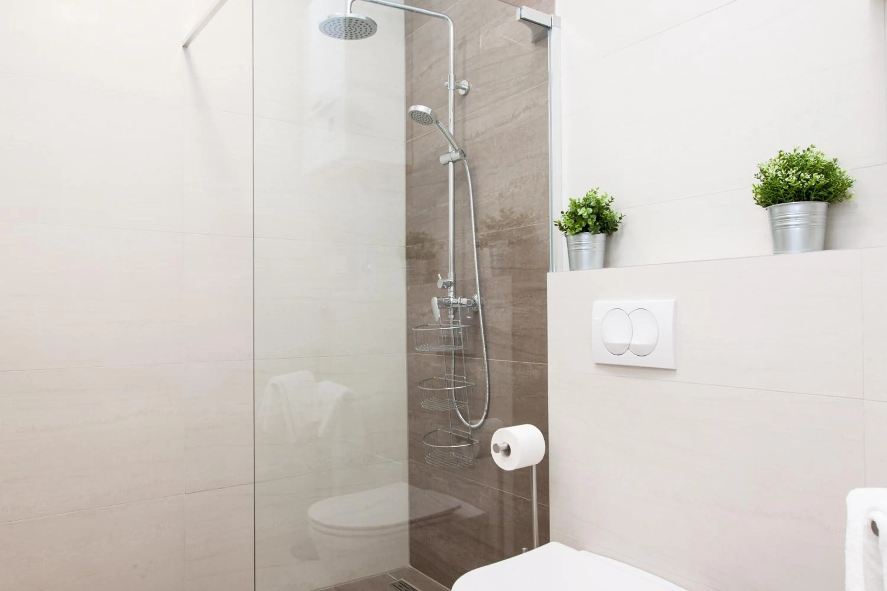 Bathroom in Luxury Main Square Apartments