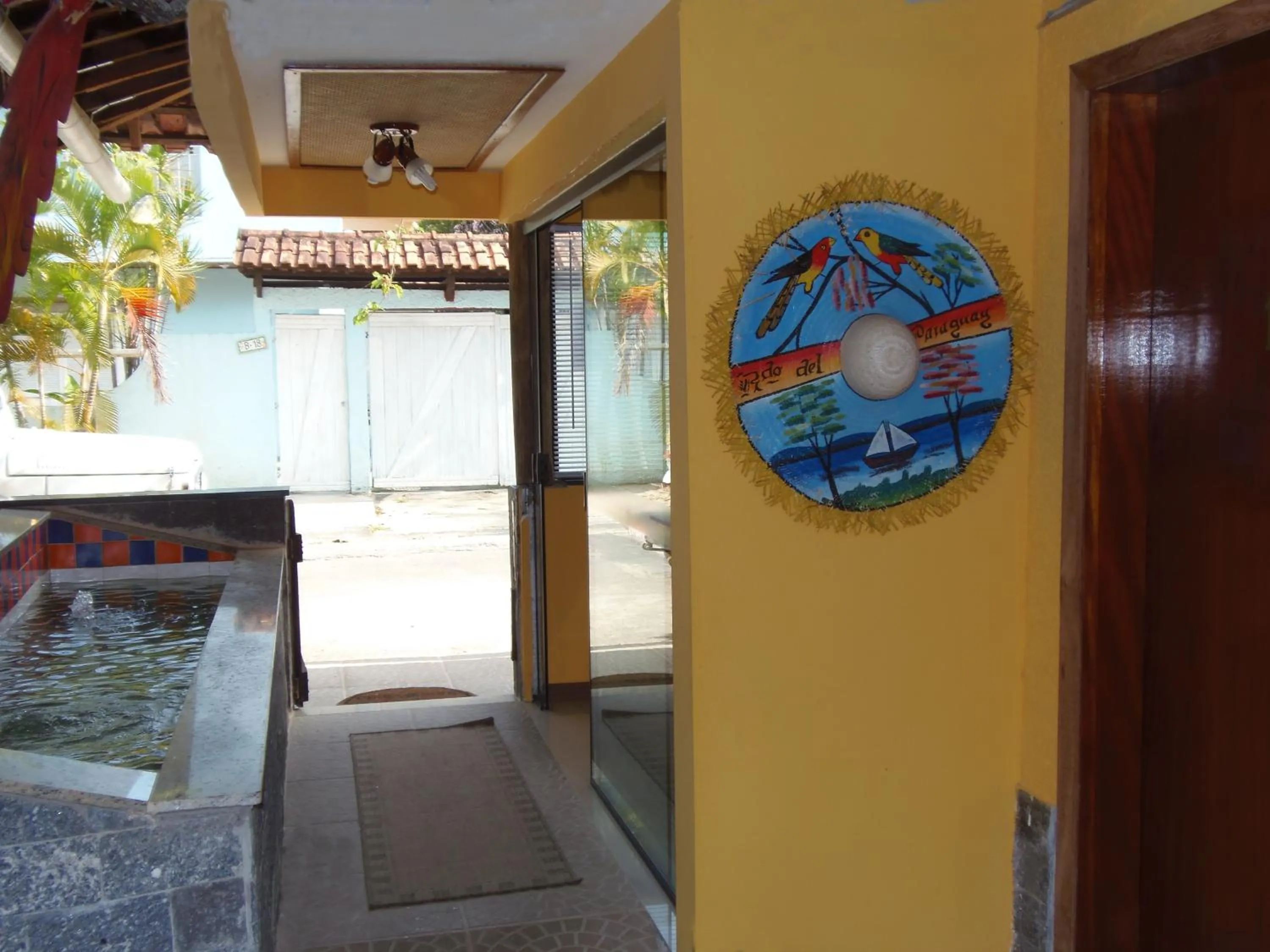 Decorative detail in Pousada Paraguaya