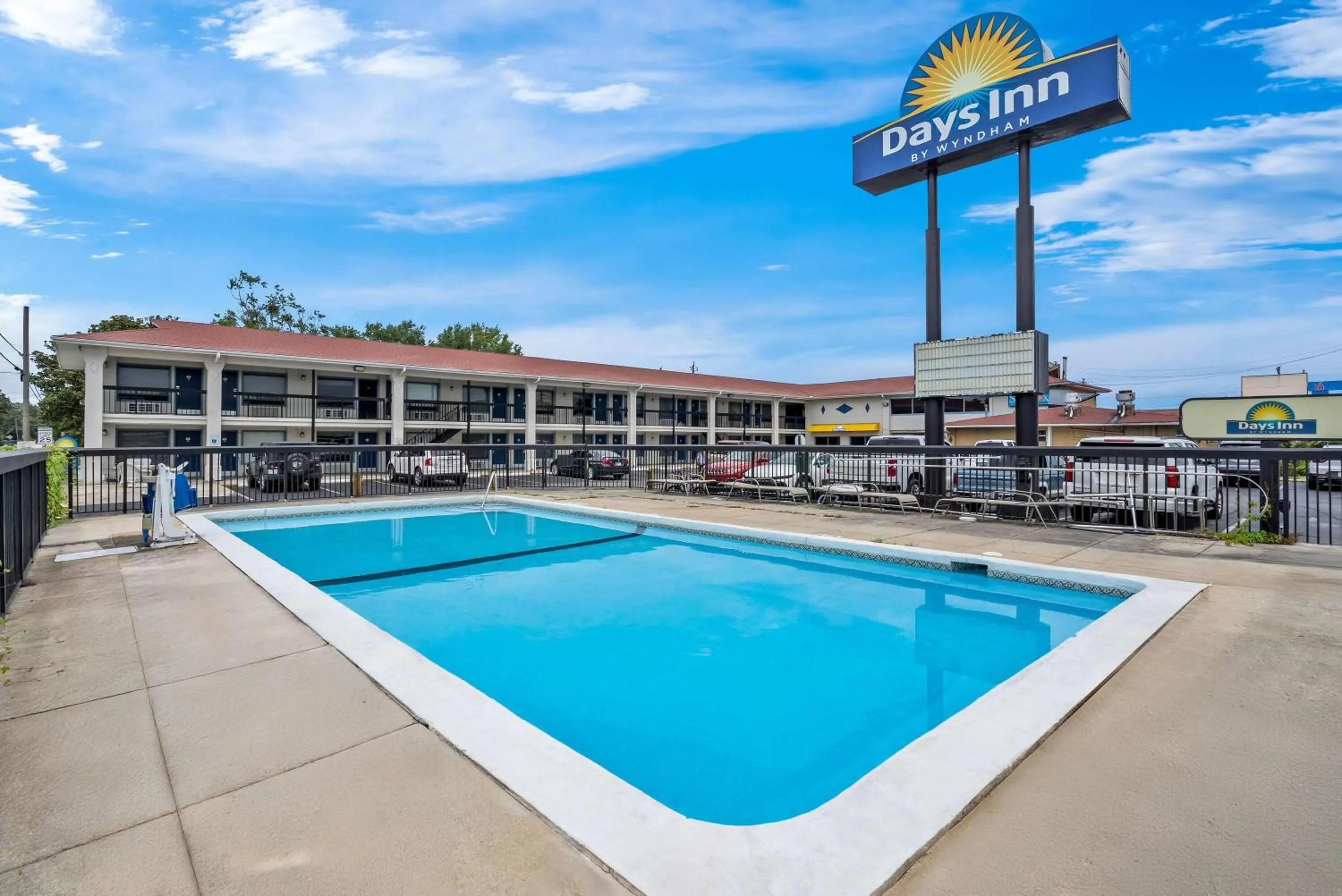 Swimming pool in Days Inn by Wyndham Jacksonville NC