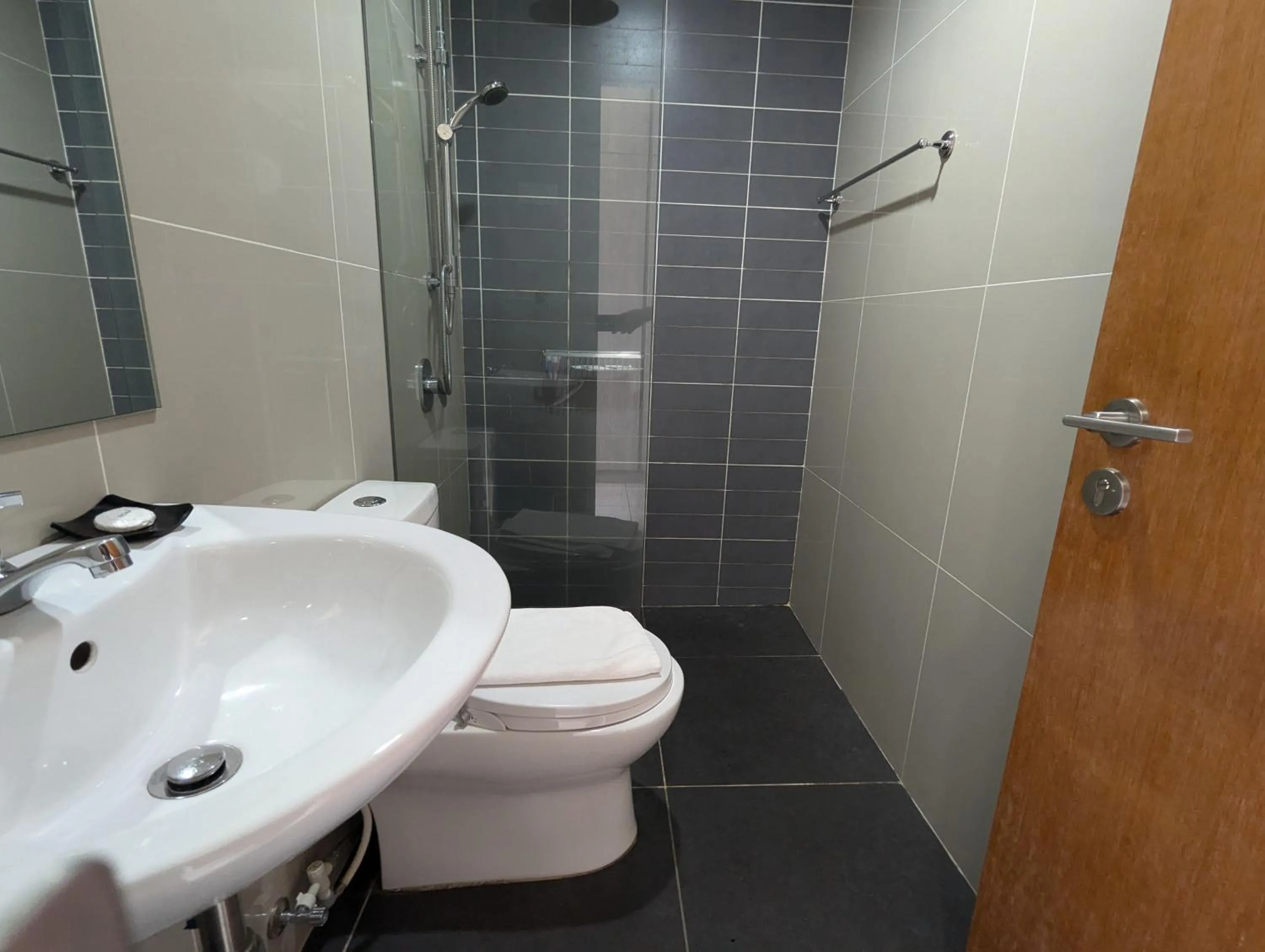 Shower in Le Quadri Kuala Lumpur By UCSI Hotels